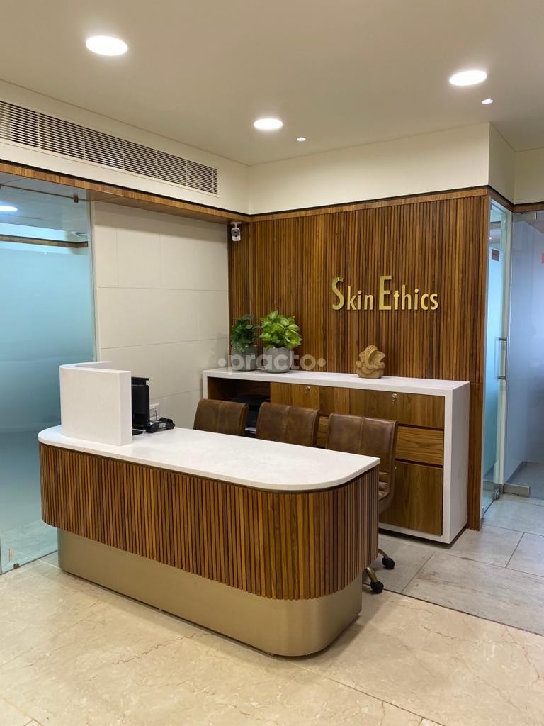 Reception Area at SkinEthics Skin Clinic & Dermatosurgery Center Baner Pune