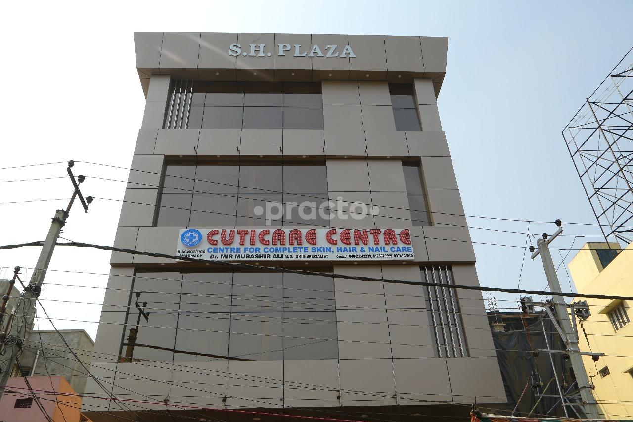 Entrance at Dr Mubashir's Cuticare Centre Tolichowki Hyderabad