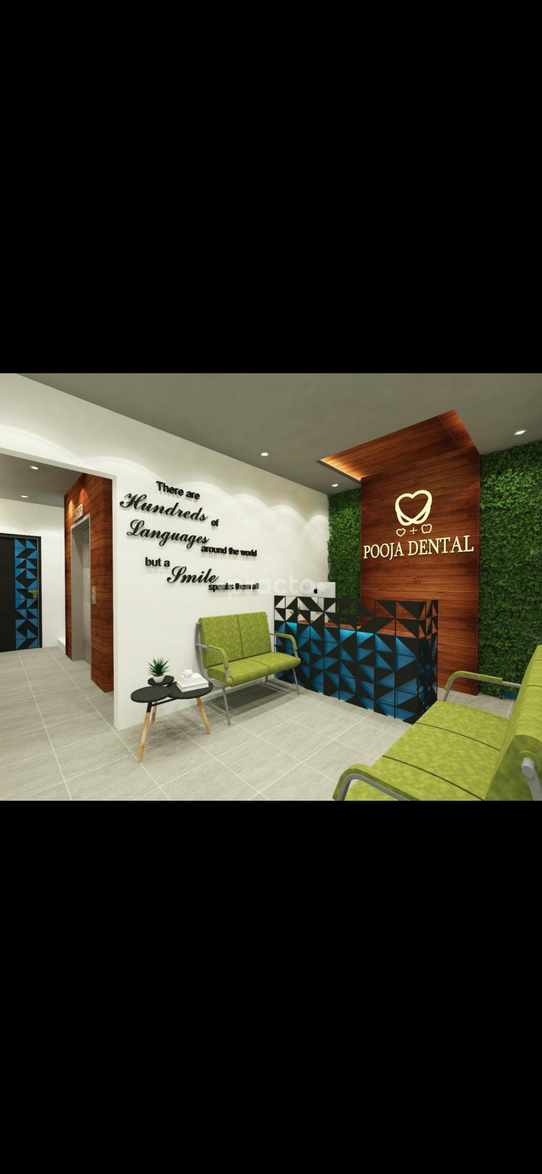 Reception Area at Pooja Dental Clinic Perambur Chennai