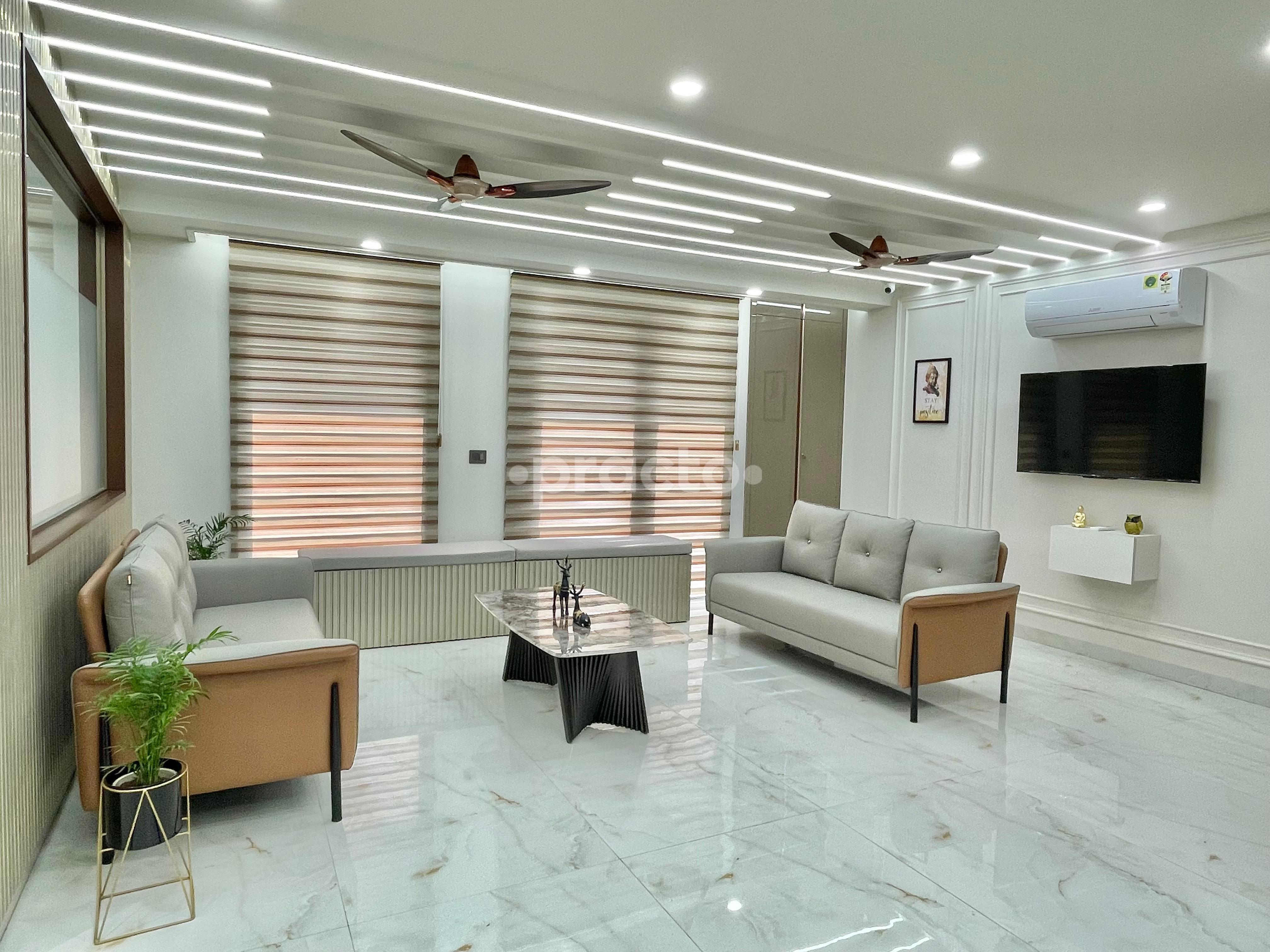 Reception Area at Smile Bright Dental DLF Phase IV Gurgaon
