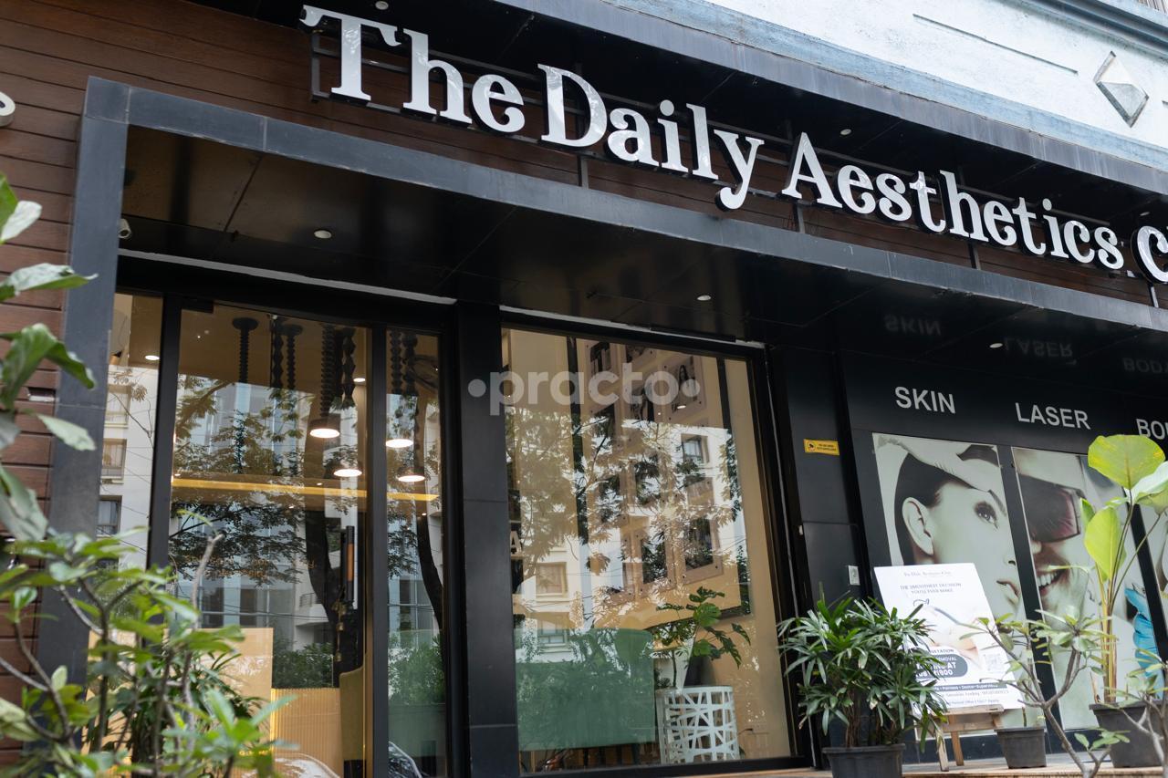 Outside Area at The Daily Aesthetics	Clinic Kalyani Nagar Pune