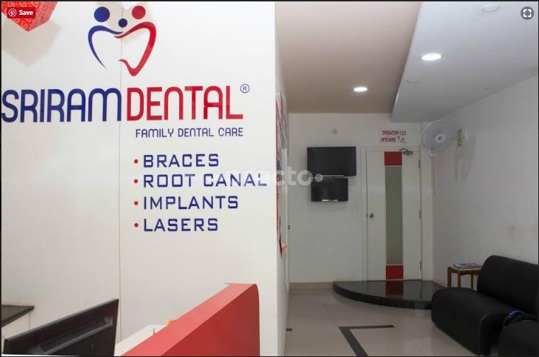 Reception at Sriram Dental Clinic Nanganallur Chennai