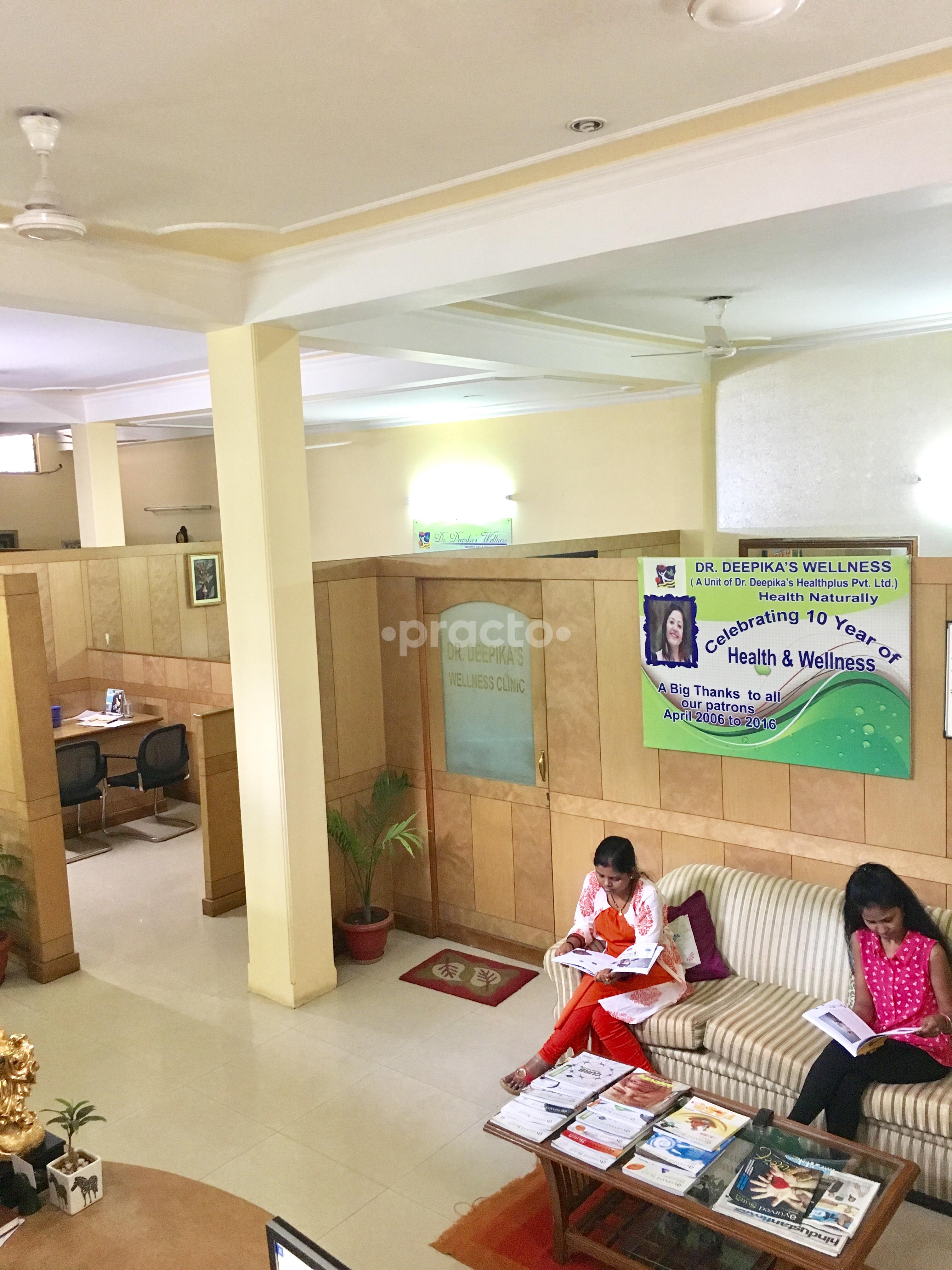 Reception at Dr. Deepika's Wellness Clinic DLF Phase IV Gurgaon