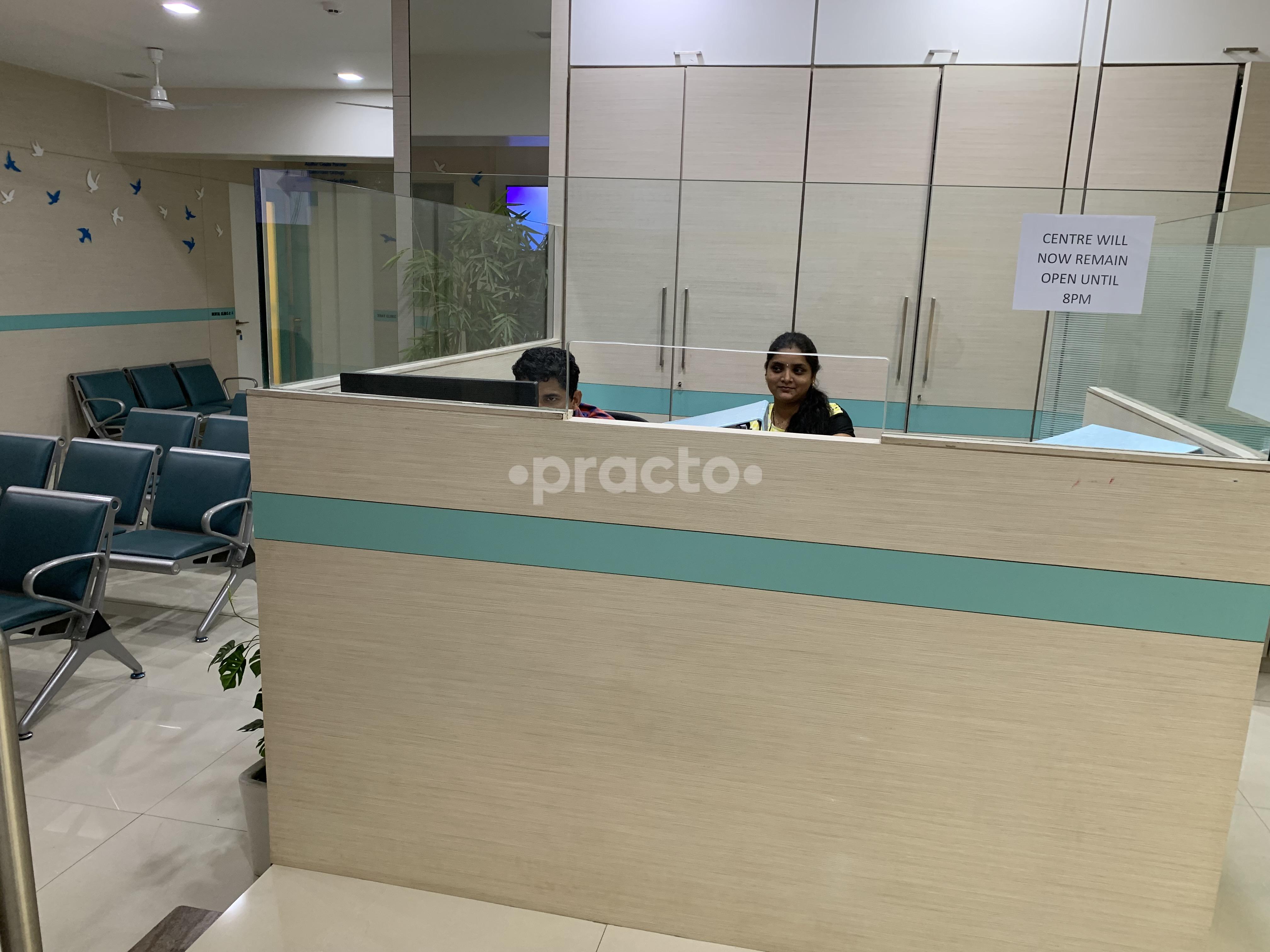 Reception Area at Dental Terapia Ghatkopar East Mumbai