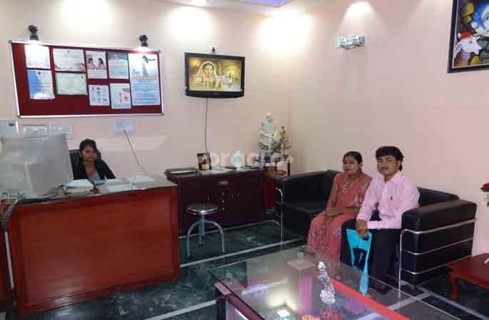 Waiting Area at Shreeya Gynae Clinic Preet Vihar Delhi