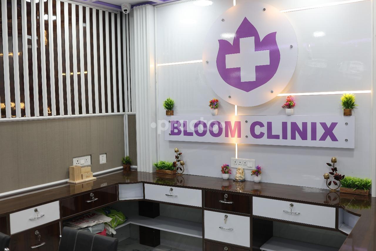 Reception Area at BLOOM CLINIX Dwarka Delhi