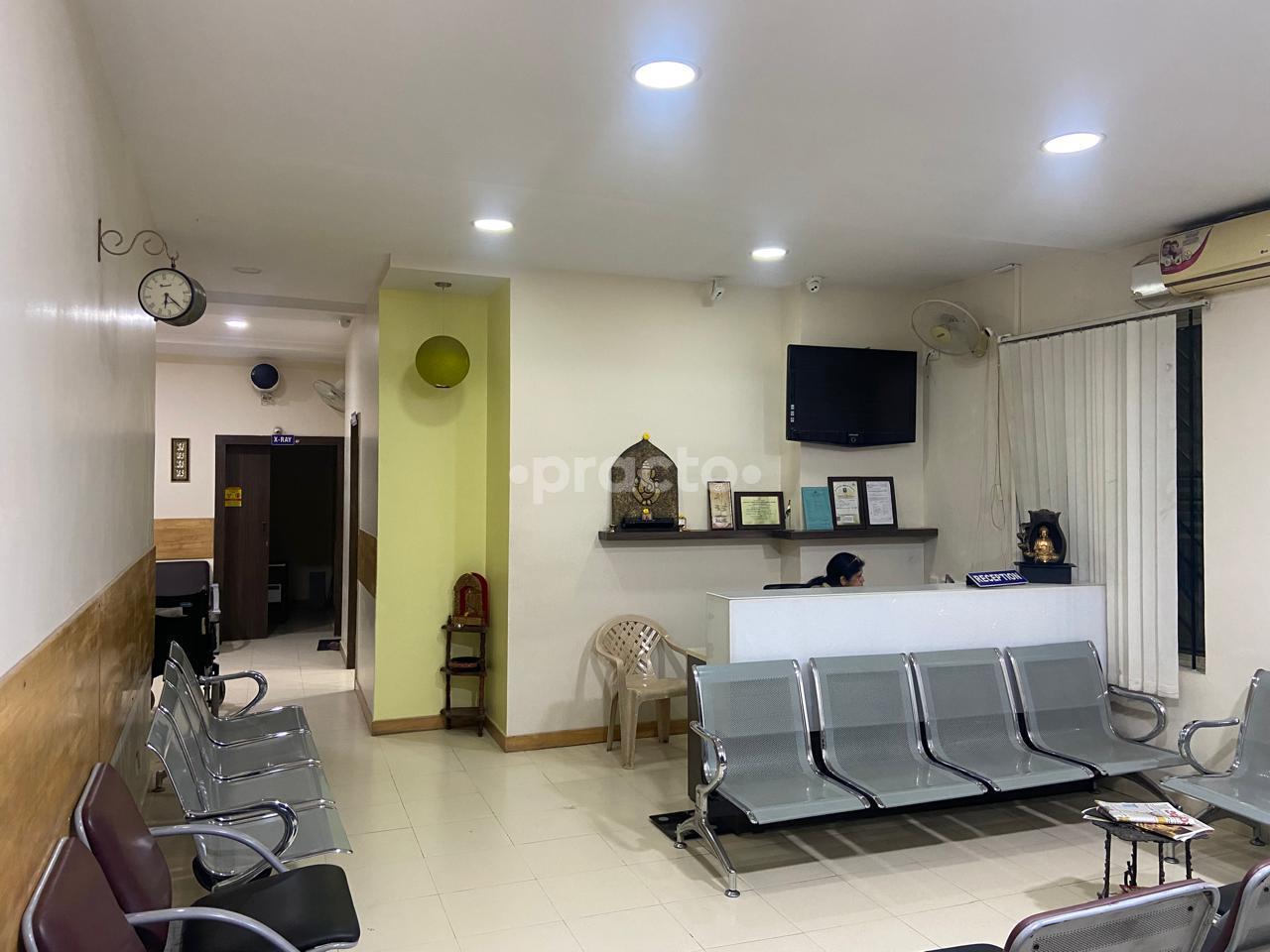 Reception Area at Prabhu Orthopaedic Centre Rajajinagar Bangalore