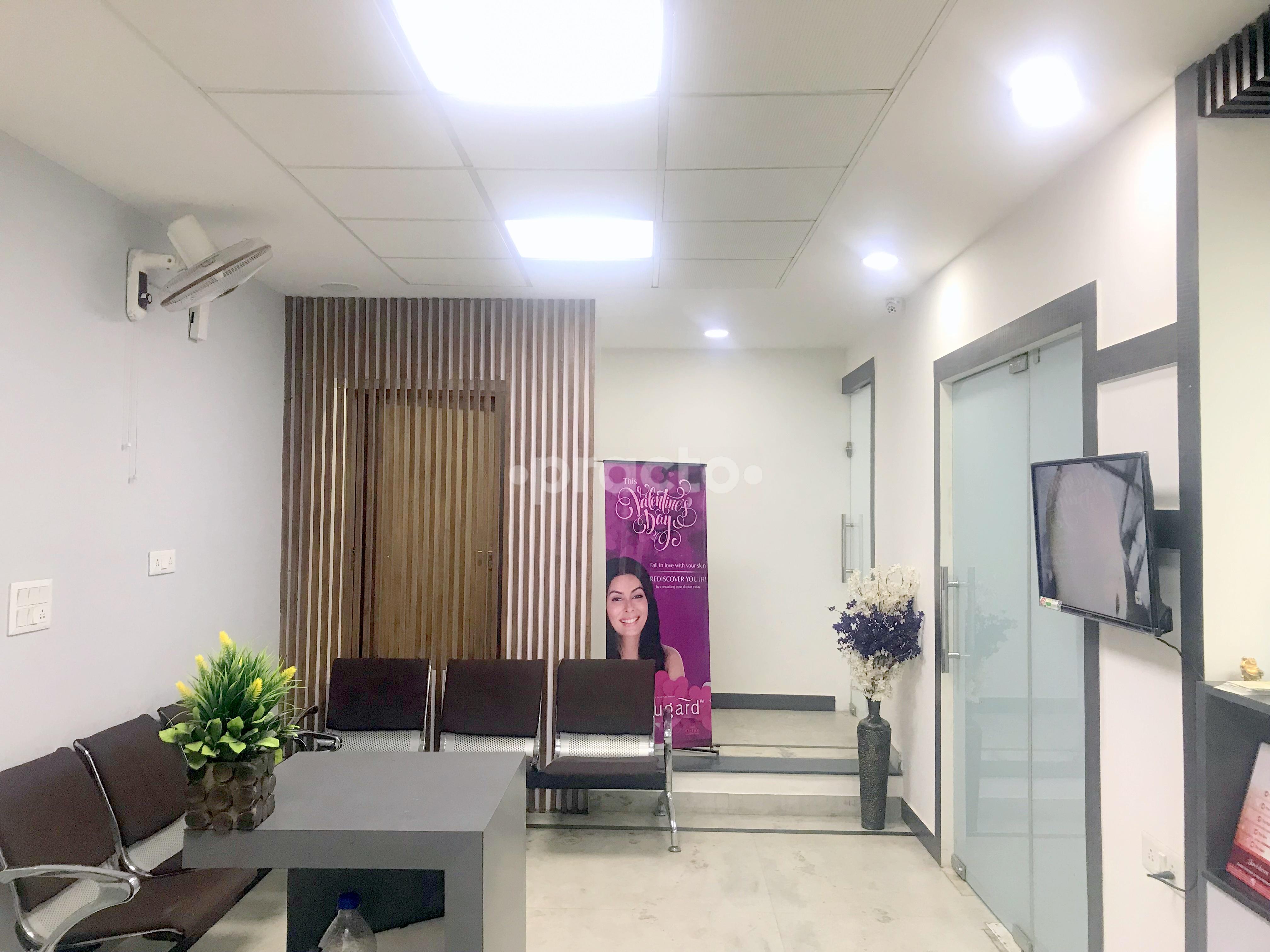 Waiting Area at Zolie Skin Clinic Kailash Colony Delhi