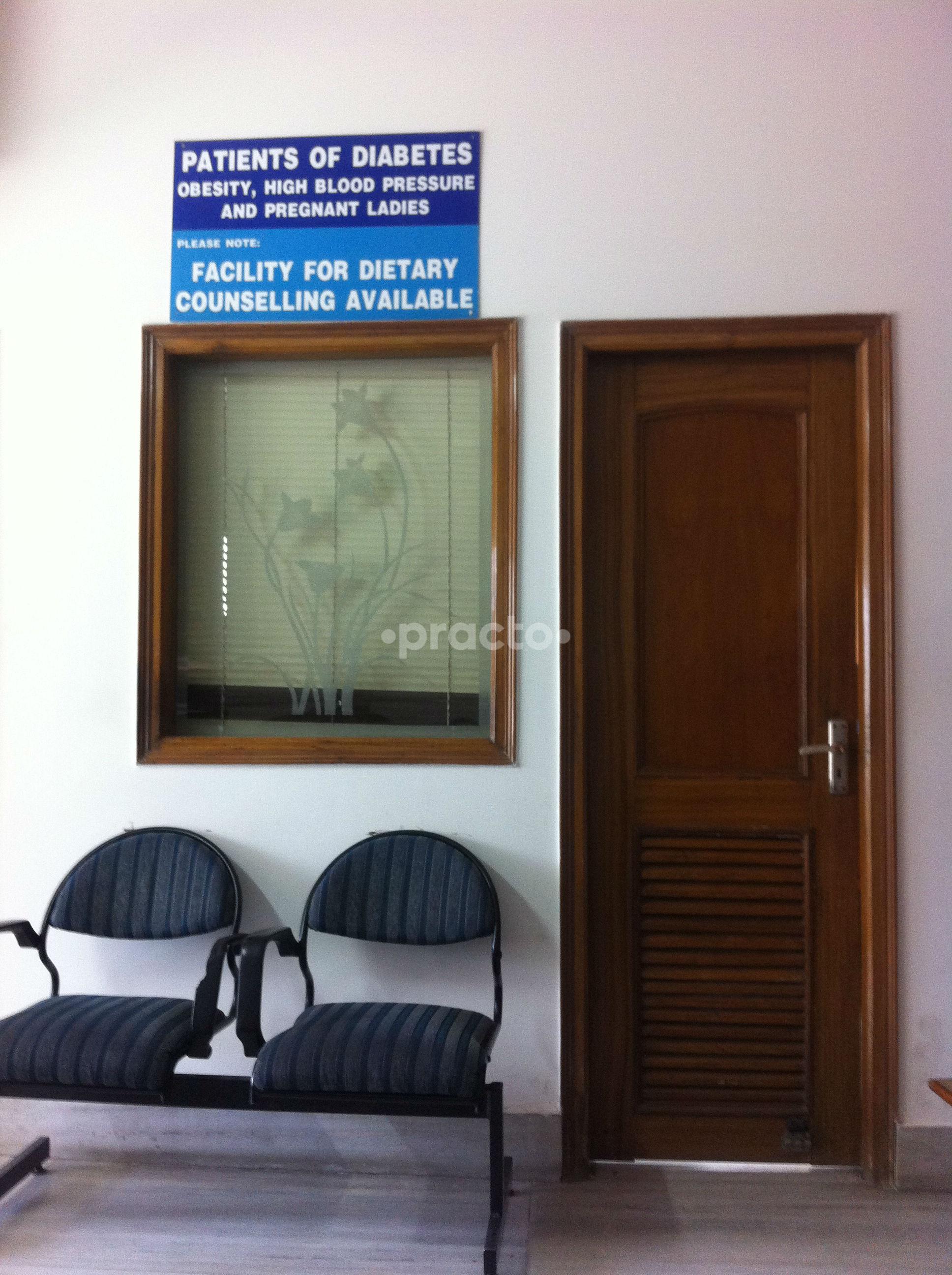 Waiting Area at Param Tej Sehra Medical Centre Punjabi Bagh Delhi