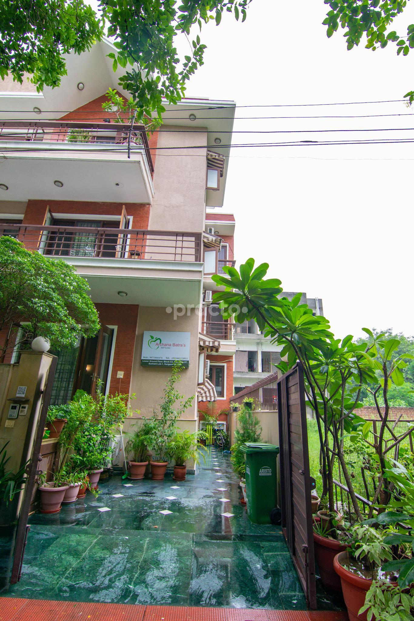 Outside Area at Archana Batra Diet Clinic Sushant Lok I Gurgaon