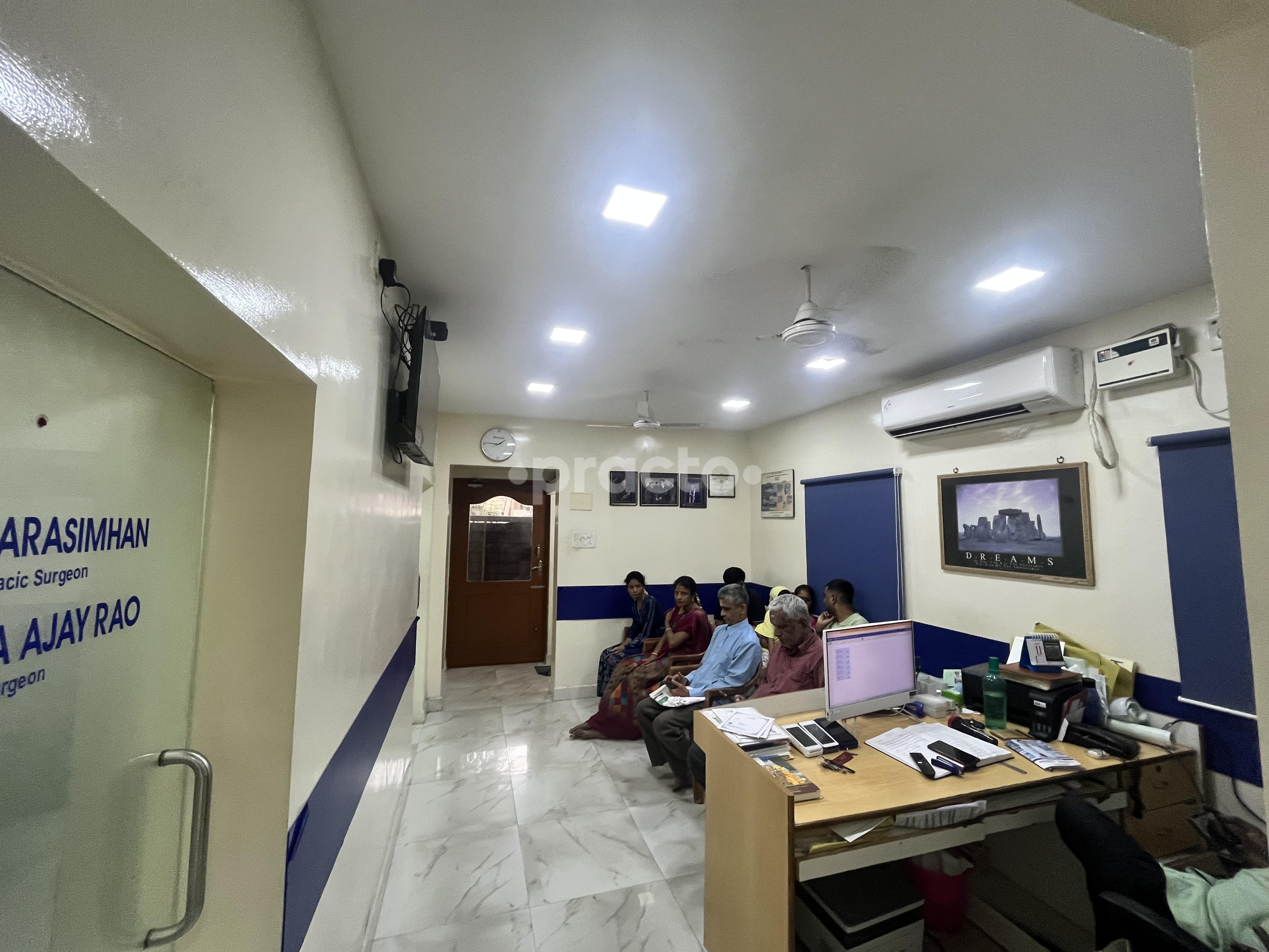 Waiting Area at Respiratory Research Foundation of India West Mambalam Chennai