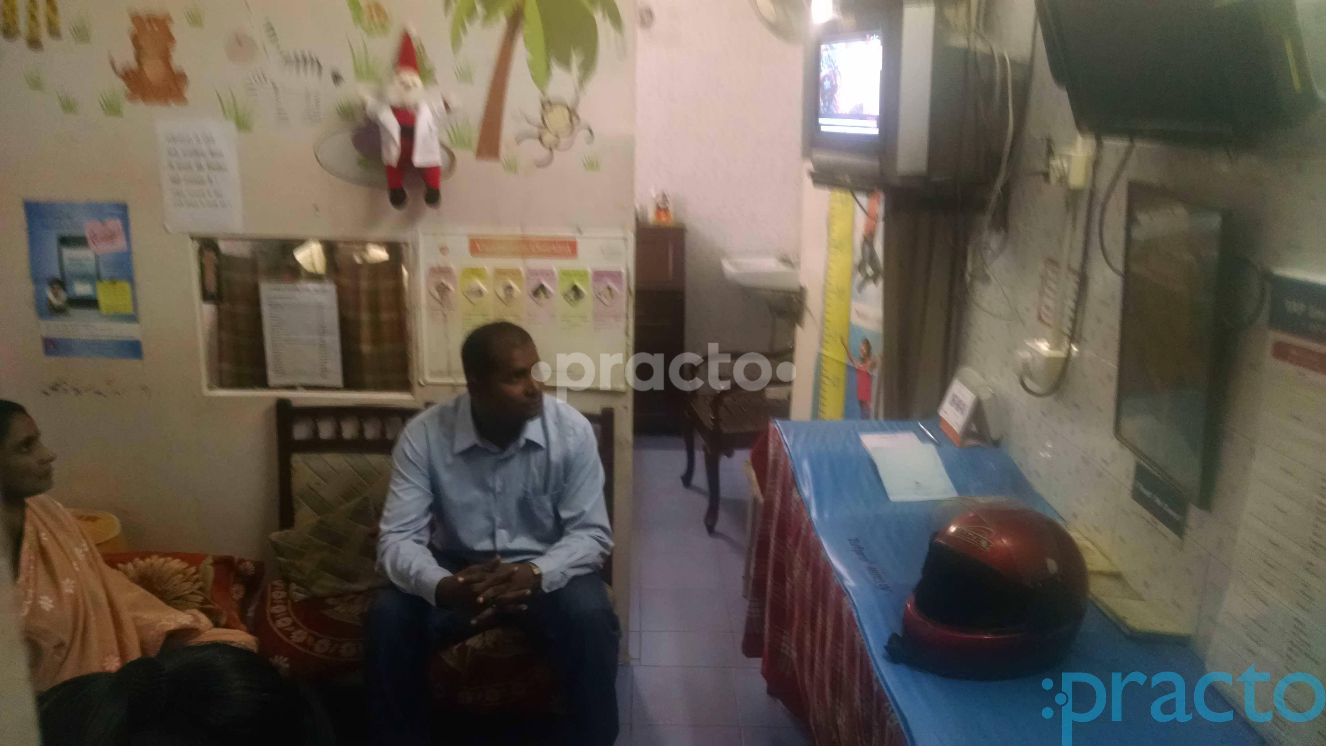 Waiting Area at Child Medicare Clinic Sector 37 Noida