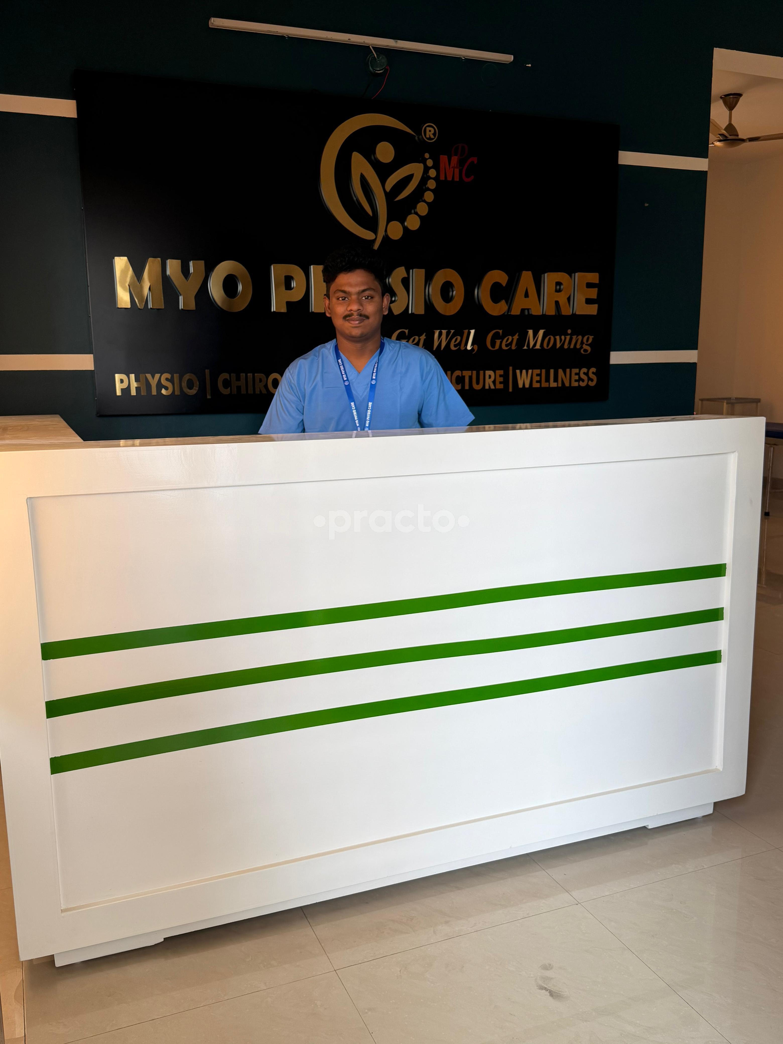 Reception Area at Myo Physio Care Nallagandla Hyderabad