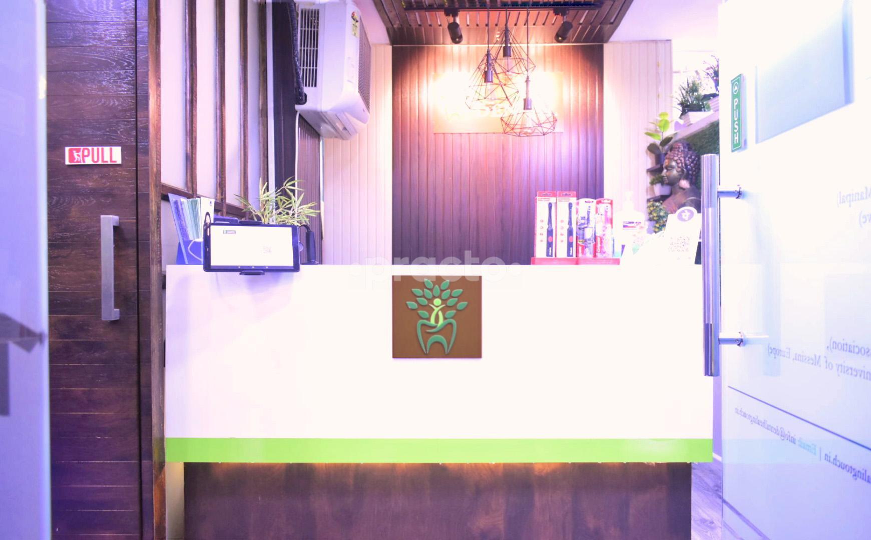 Reception Area at Healing Touch Dental Palam Vihar Gurgaon