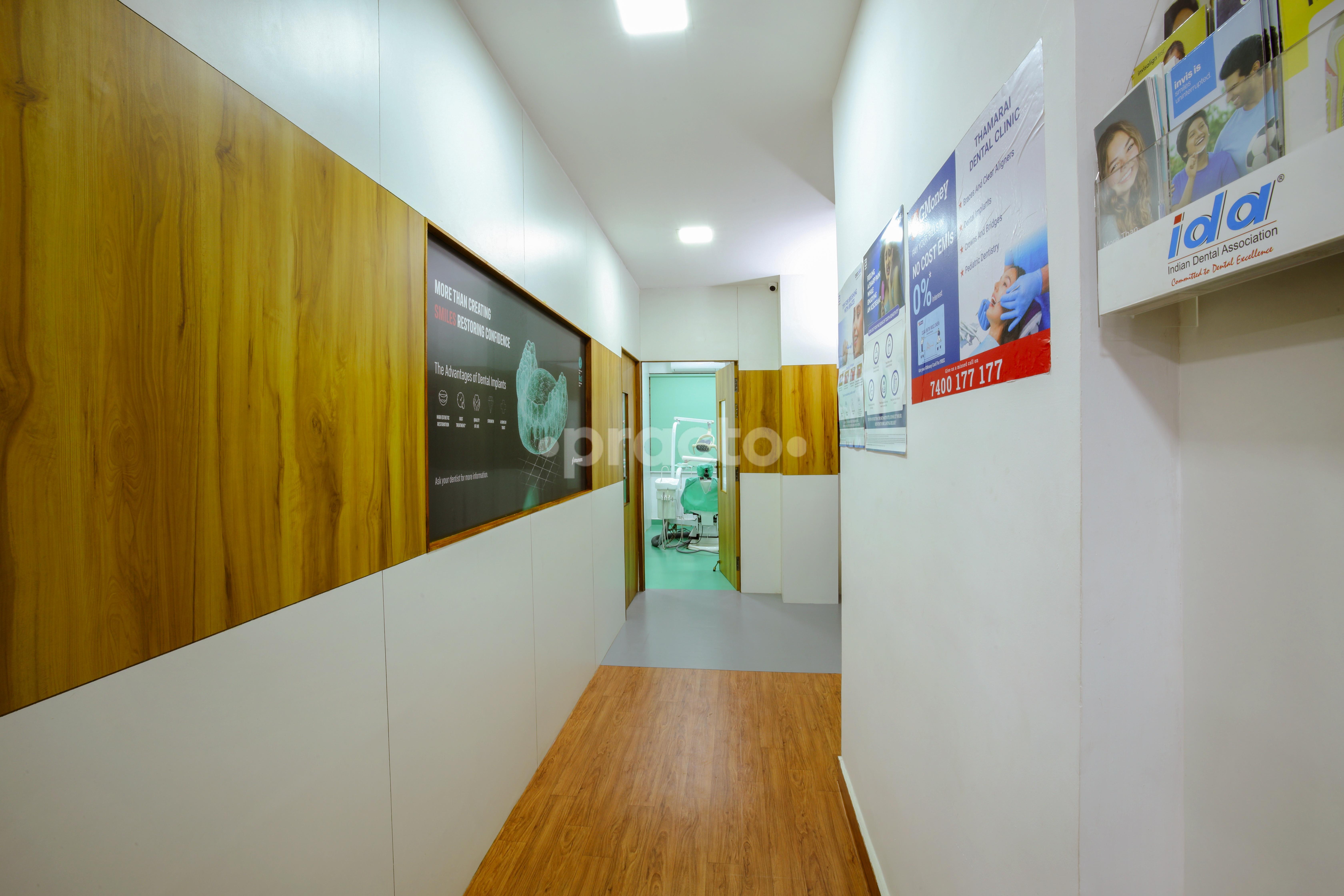 Waiting Area at Thamarai Dental Clinic Kolathur Chennai
