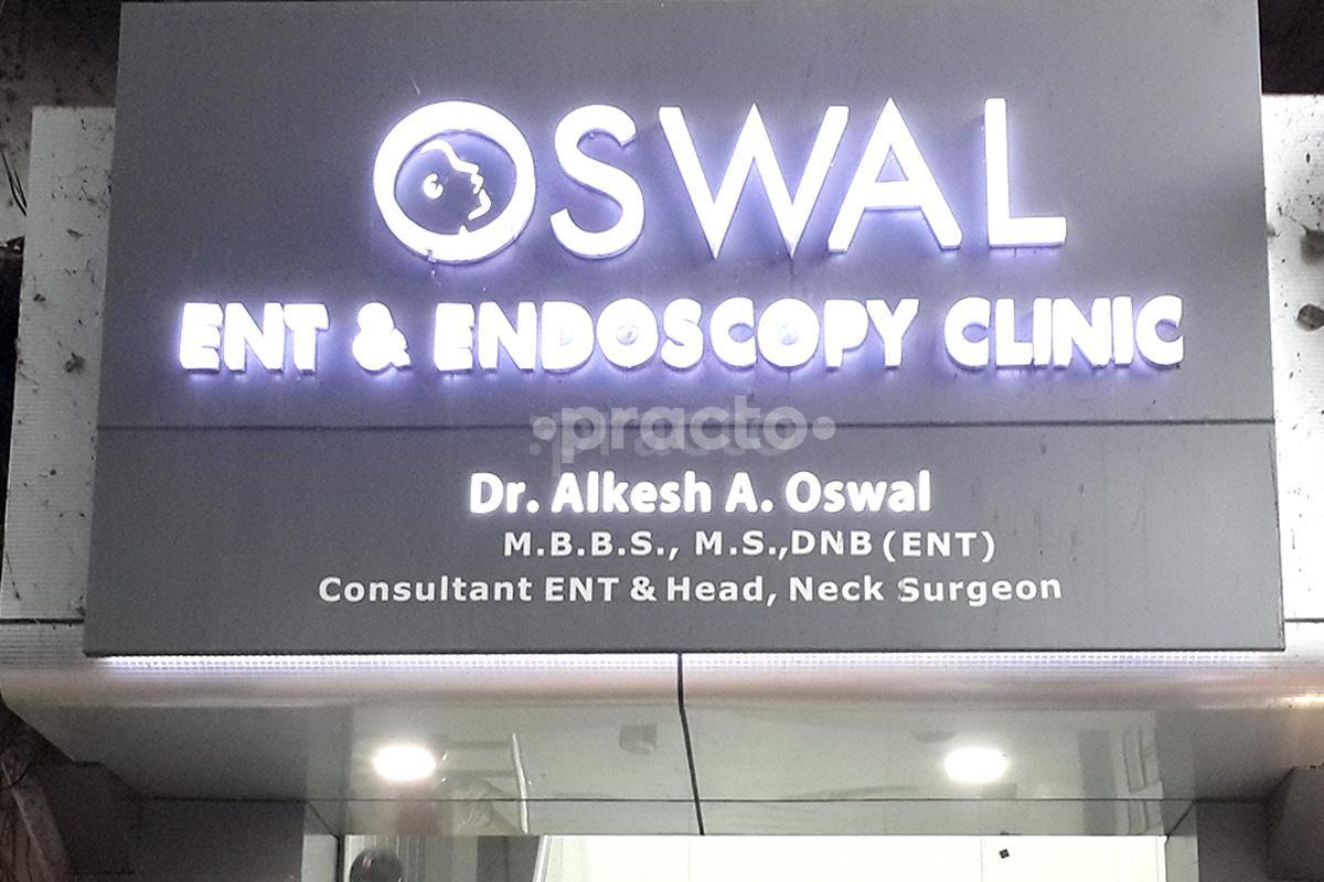 Entrance at Oswal ENT and Endoscopy Clinic Mukund Nagar Pune