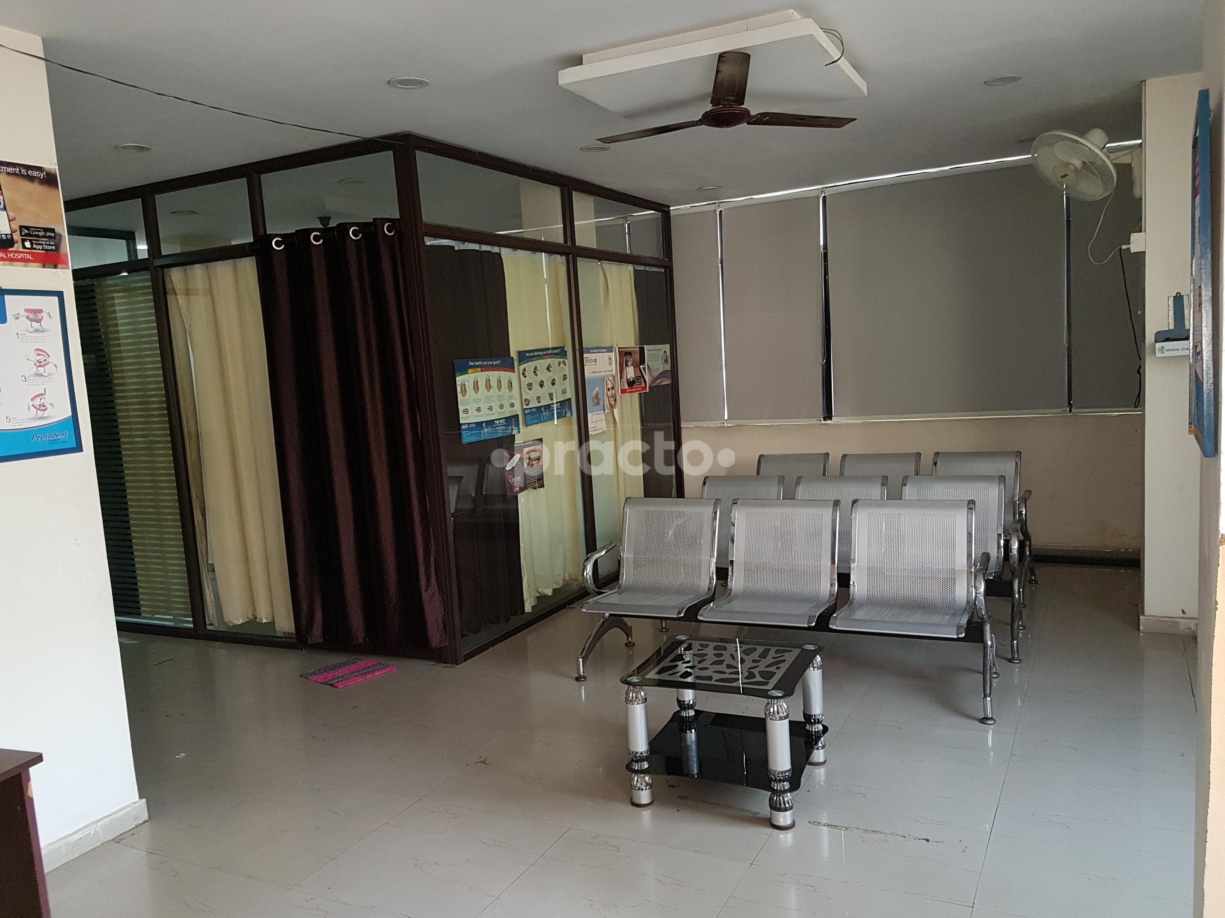 Waiting Area at Amruth's Dental Hospital Miyapur Hyderabad