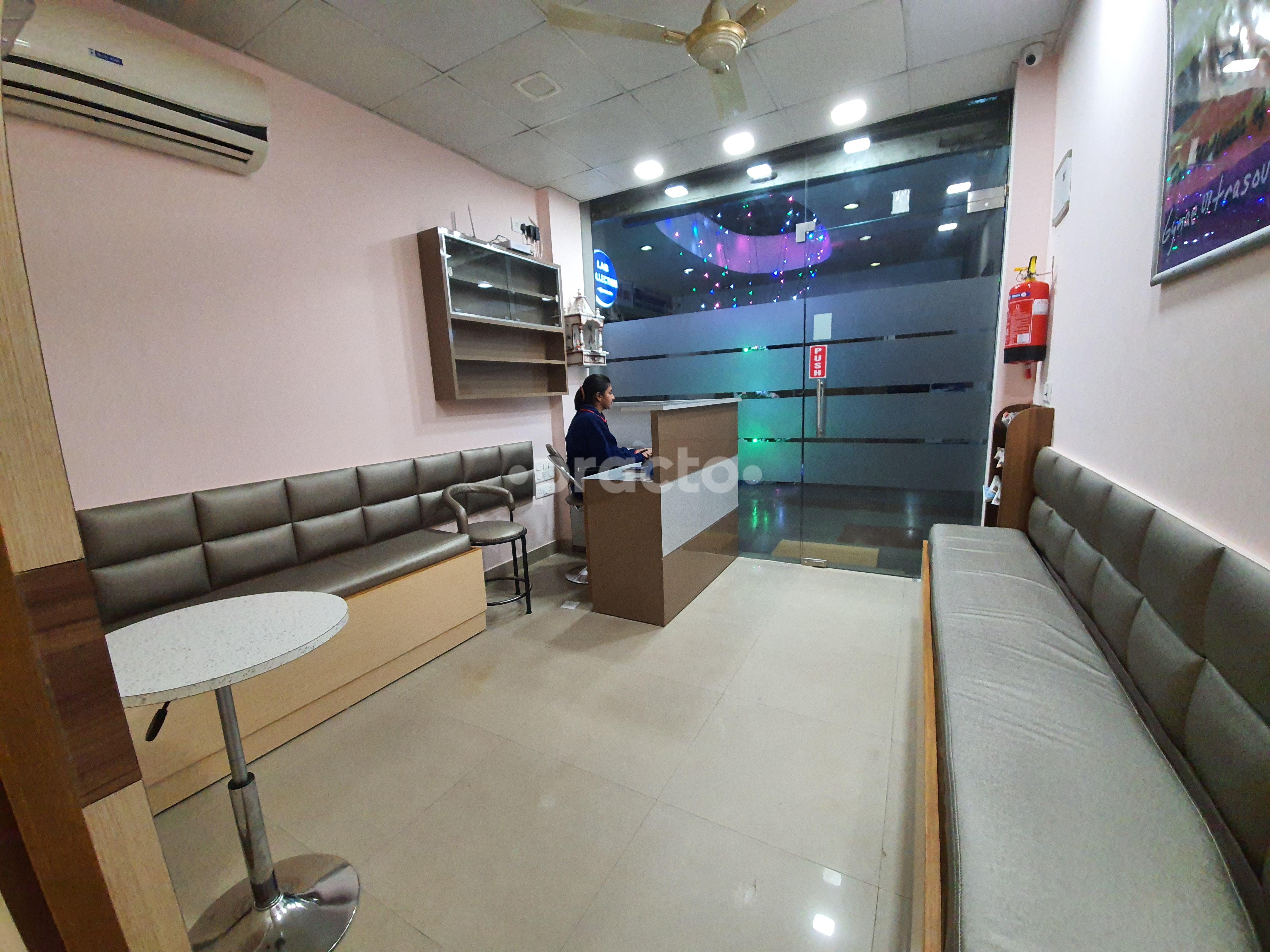 Reception Area at Complete Women Health Care Vasundhara Ghaziabad