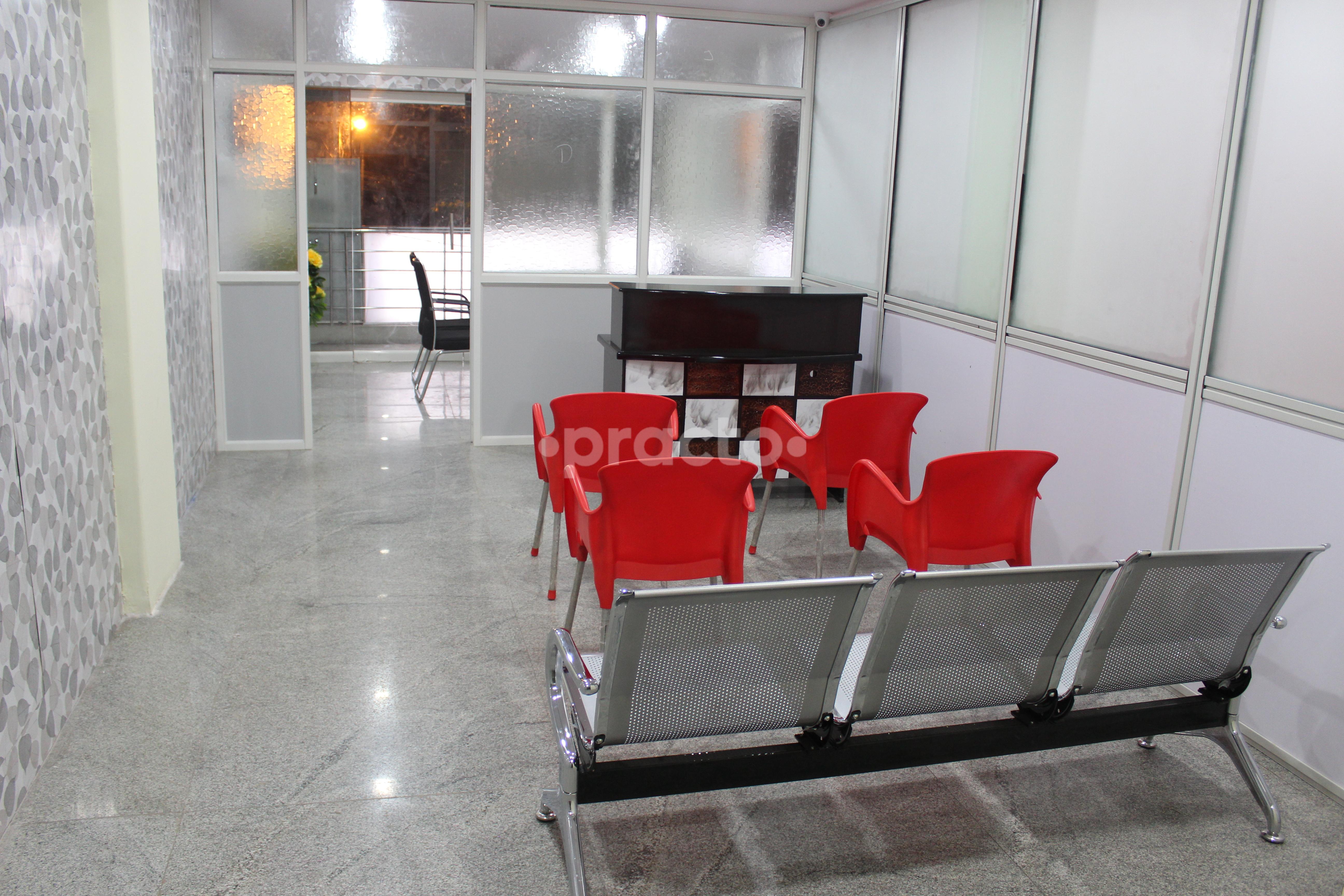 Reception at Vasundara Multispeciality Dental Clinic Chintal Hyderabad