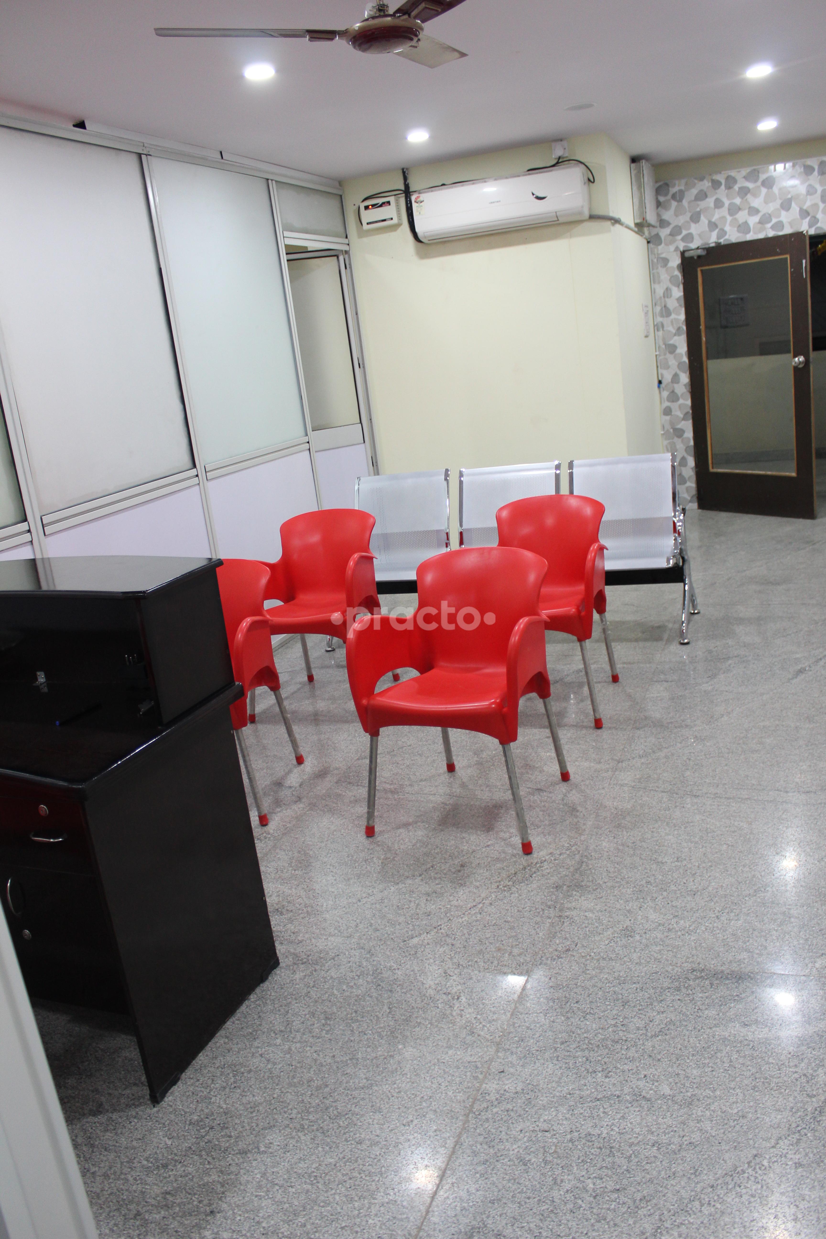 Waiting Area at Vasundara Multispeciality Dental Clinic Chintal Hyderabad