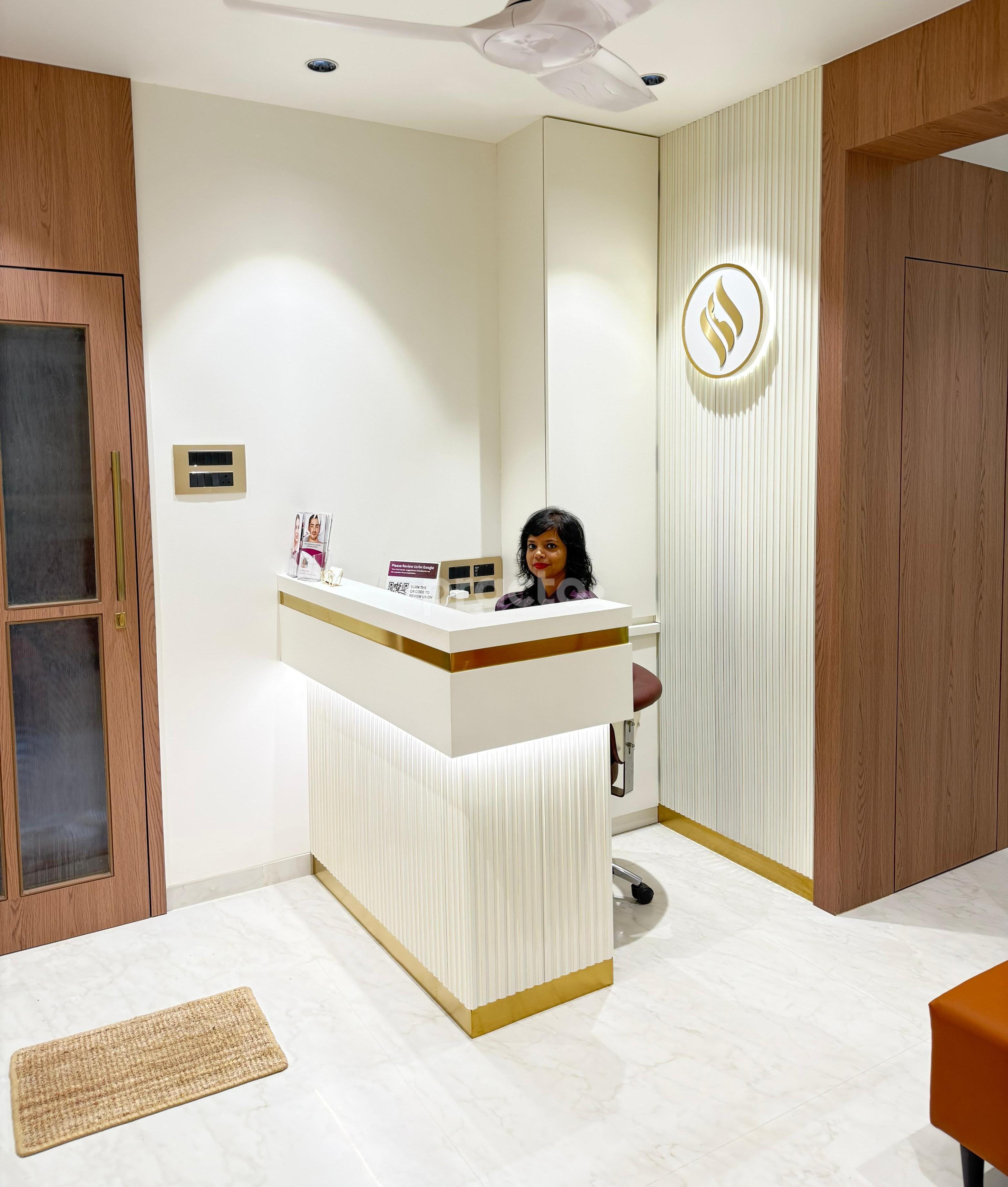 Reception Area at The Skin Clinic Goregaon East Mumbai