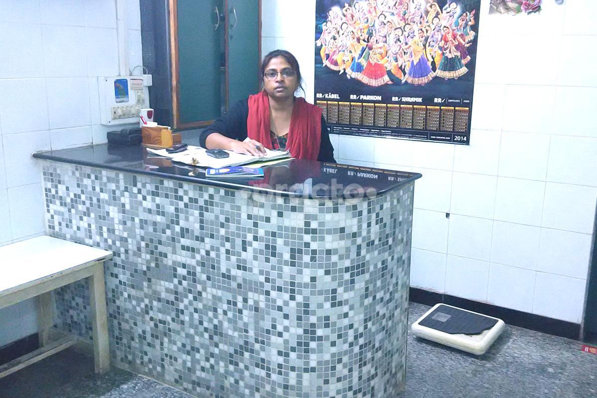 Reception at Dr. S.S. Kasbekar Clinic Borivali West Mumbai