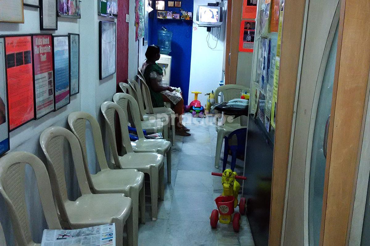 Waiting Area at Ameya Well Baby Clinic Borivali West Mumbai