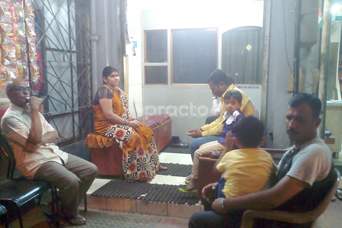 Waiting Area at Dr. Himanshu R. Modi's Clinic Kandivali East Mumbai