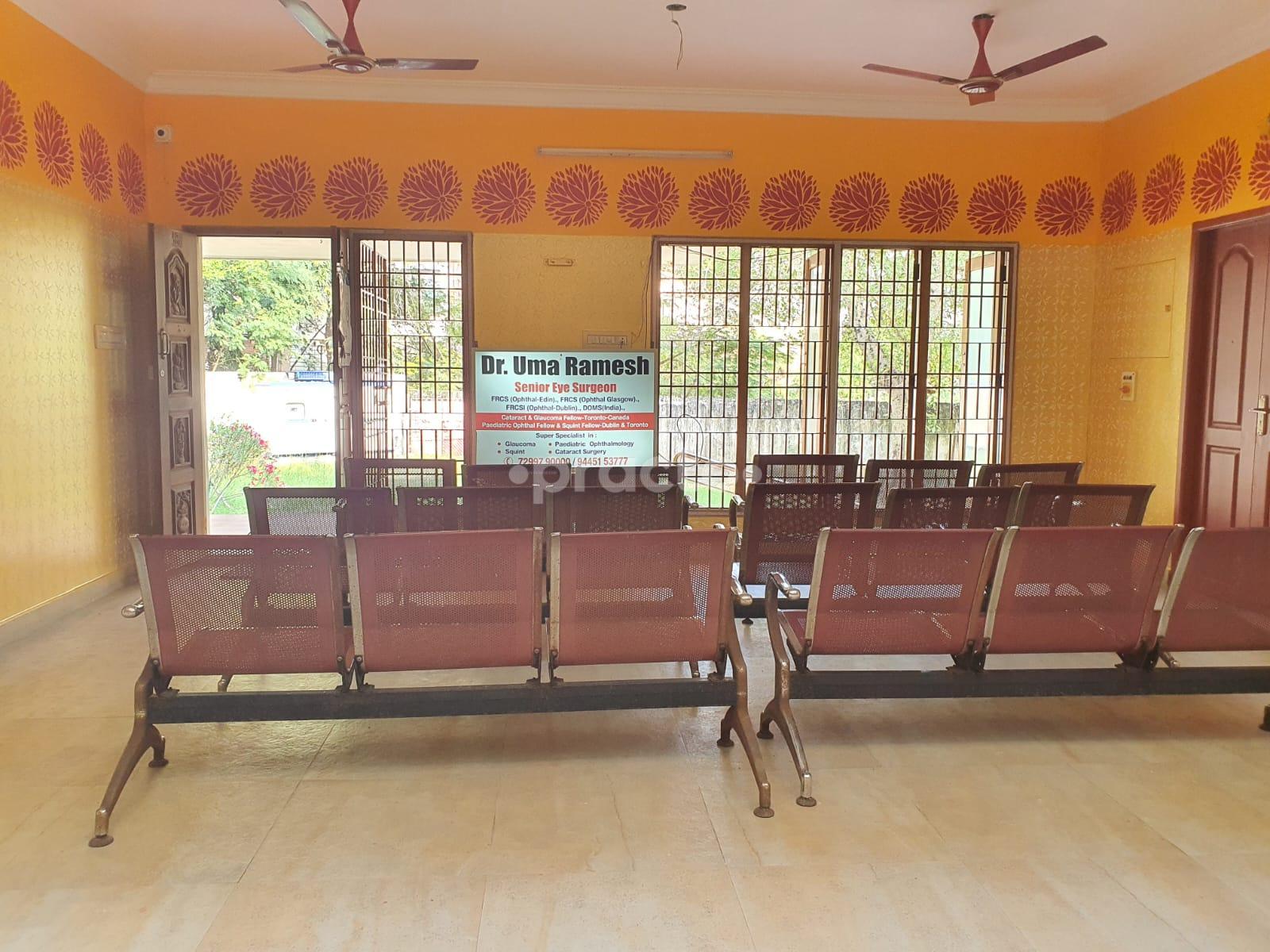 uma Ramesh Sri Kanchi Maha Swamy Eye Clinic Aminjikarai Chennai