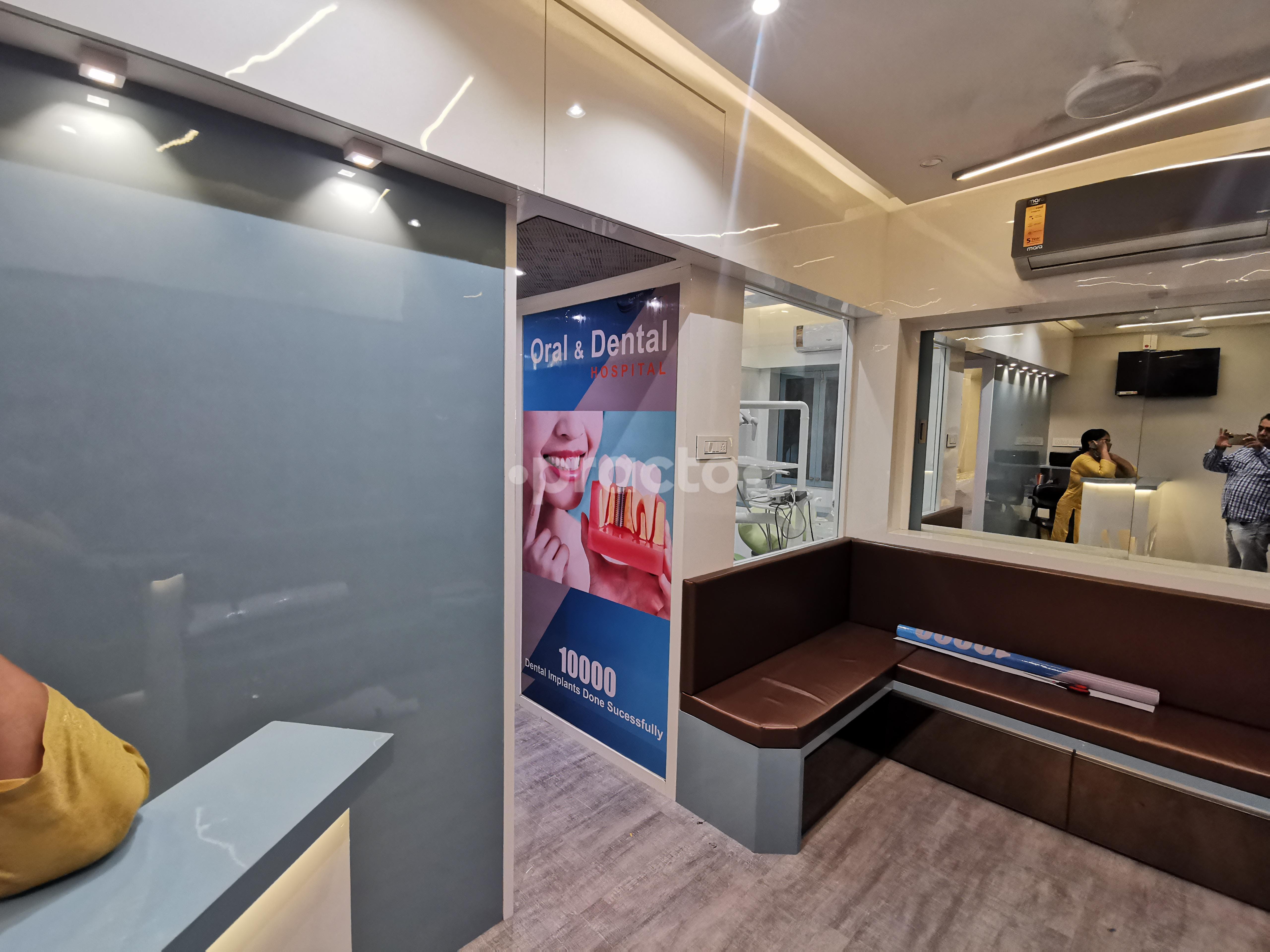 Reception Area at Oral & Dental Hospital Mira Road Thane
