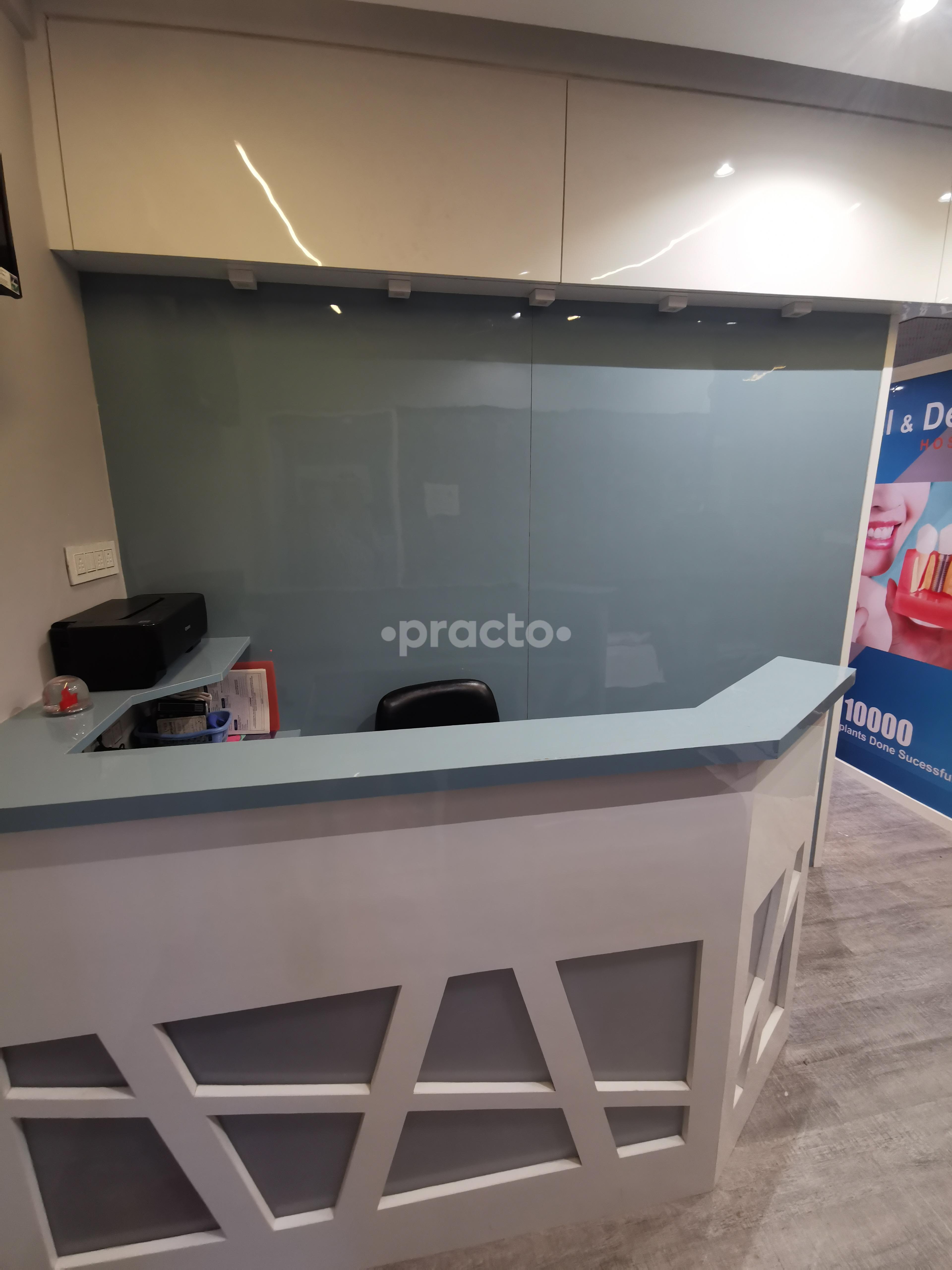 Reception Area at Oral & Dental Hospital Mira Road Thane
