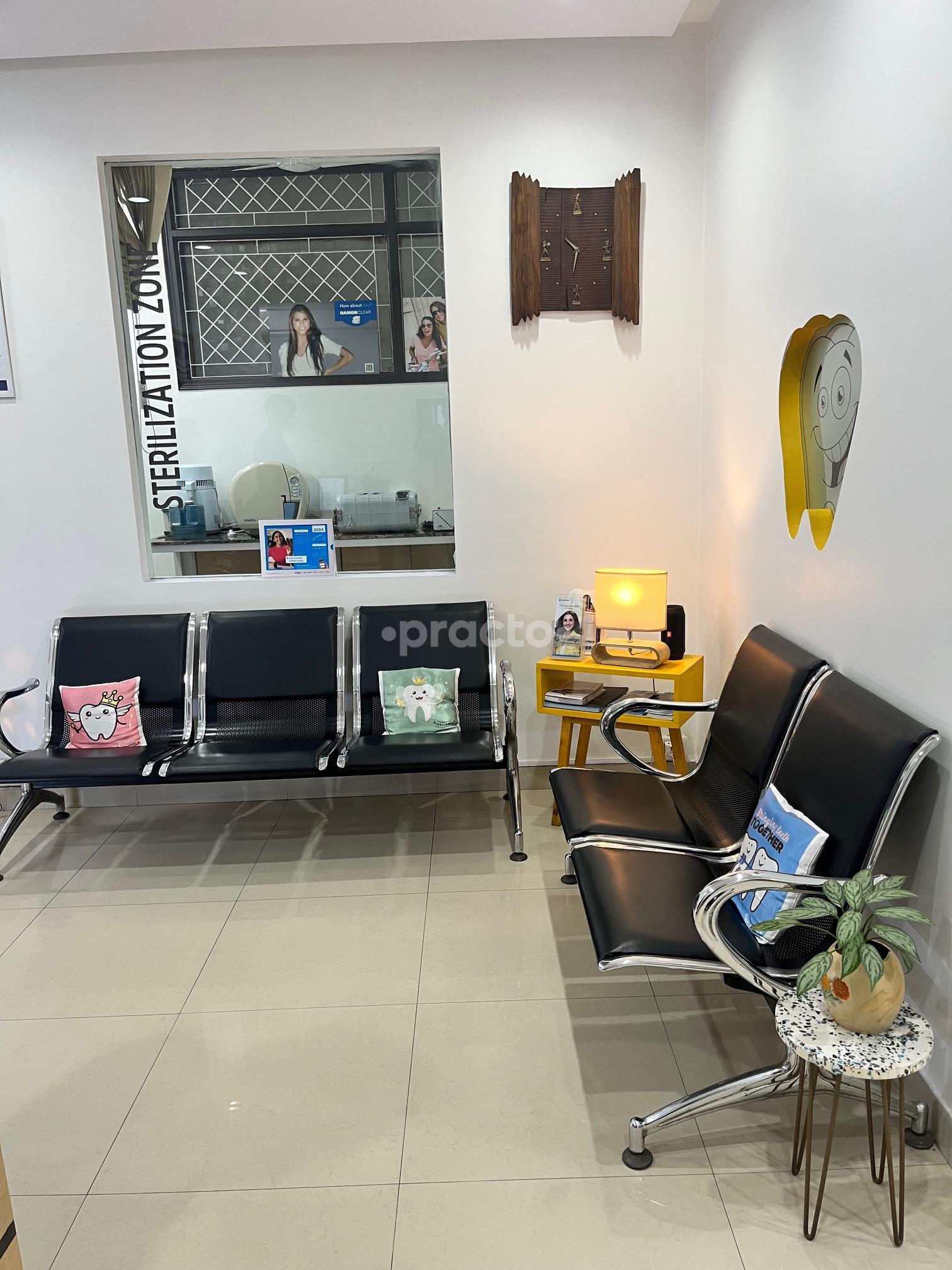 Waiting Area at Simplismile Dental and Health Practice Anand Niketan Delhi