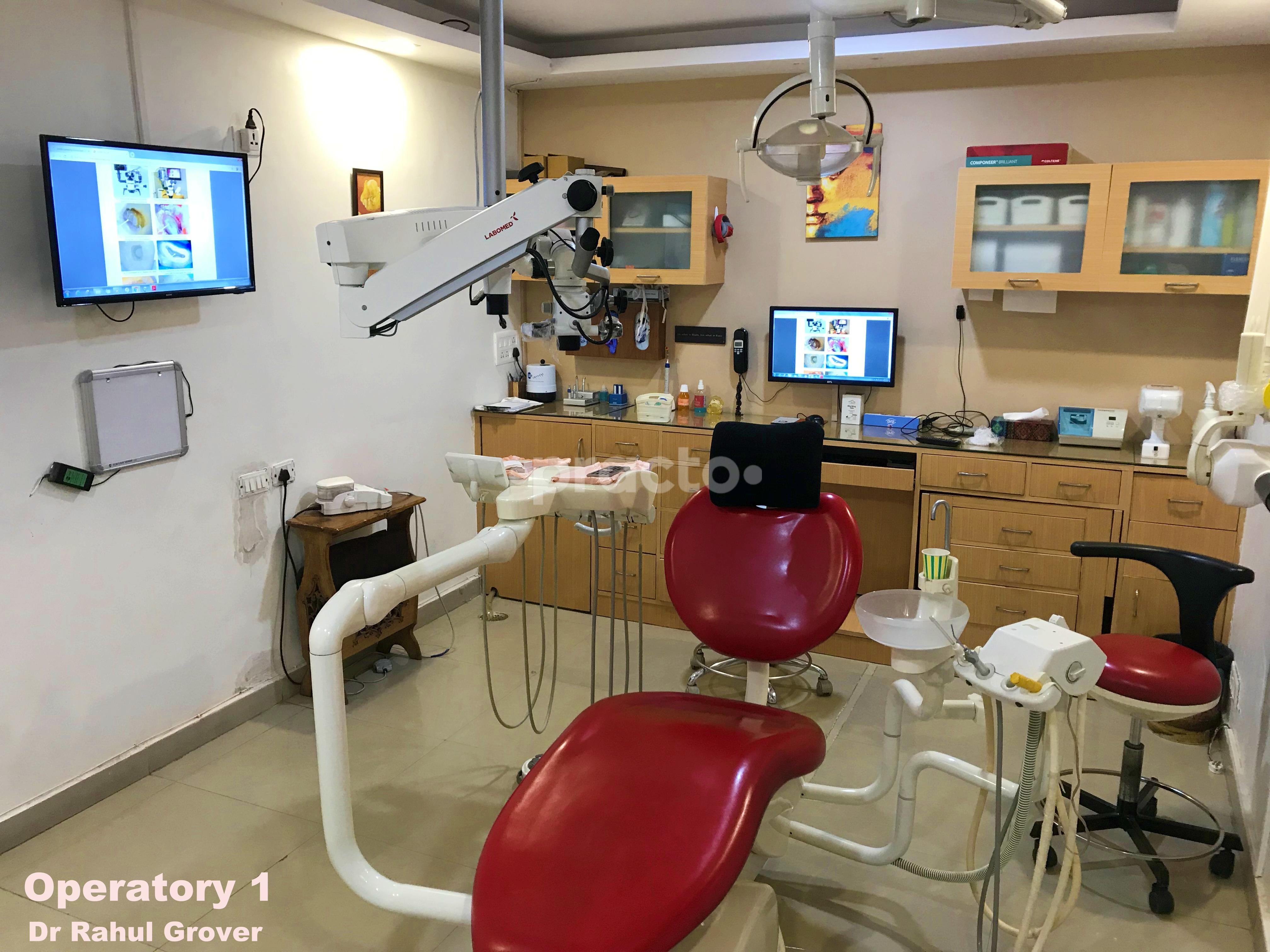 Operation Theatre at Dentamax Dental Clinic and Implant Centre Sector 17 Faridabad