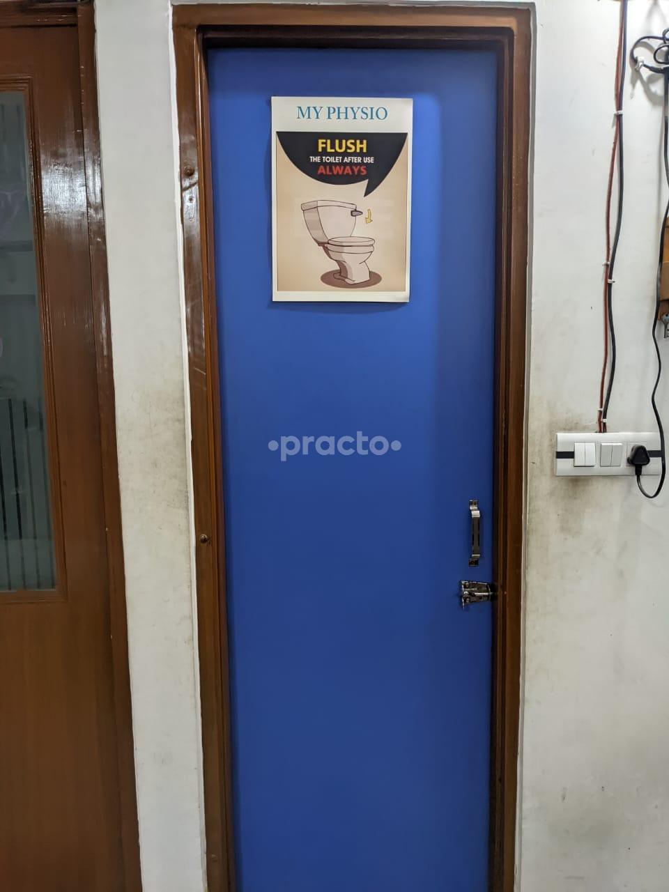 Washroom (front only) at My Physio Raja Park Colony Jaipur