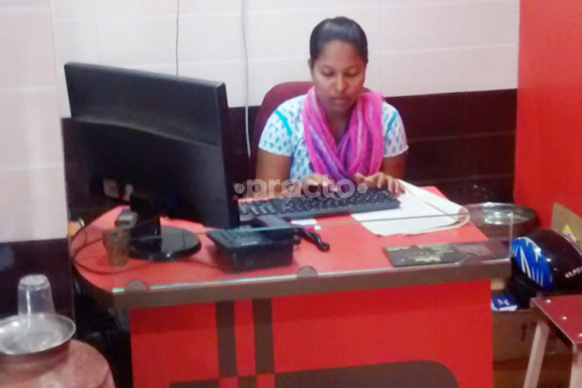 Reception at Swapnal Clinic Kalyan City Thane