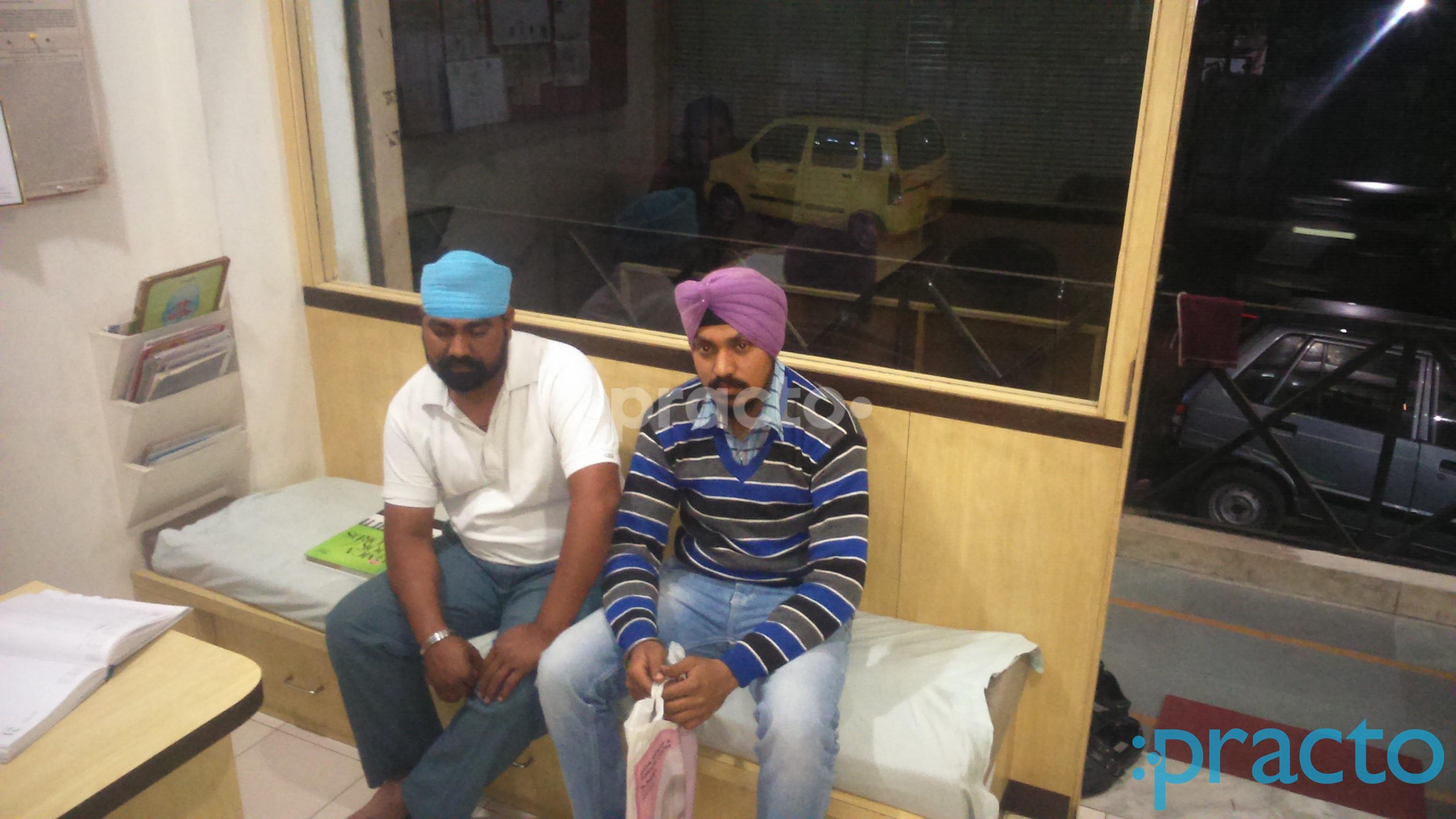 Waiting Area at Dr. Vijay Chourdia ENT Clinic Vijay Nagar Indore