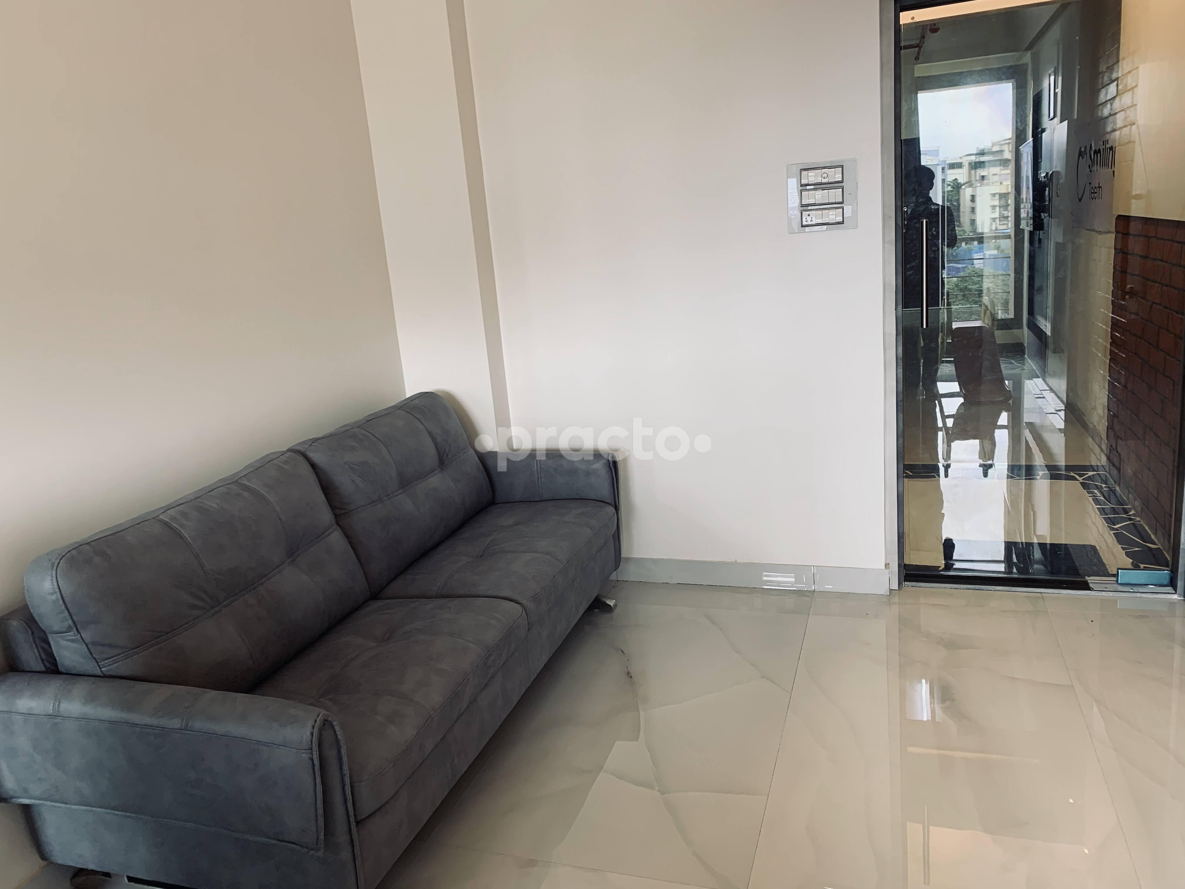 Reception Area at Smiling Teeth Dental Clinic Rohini Delhi