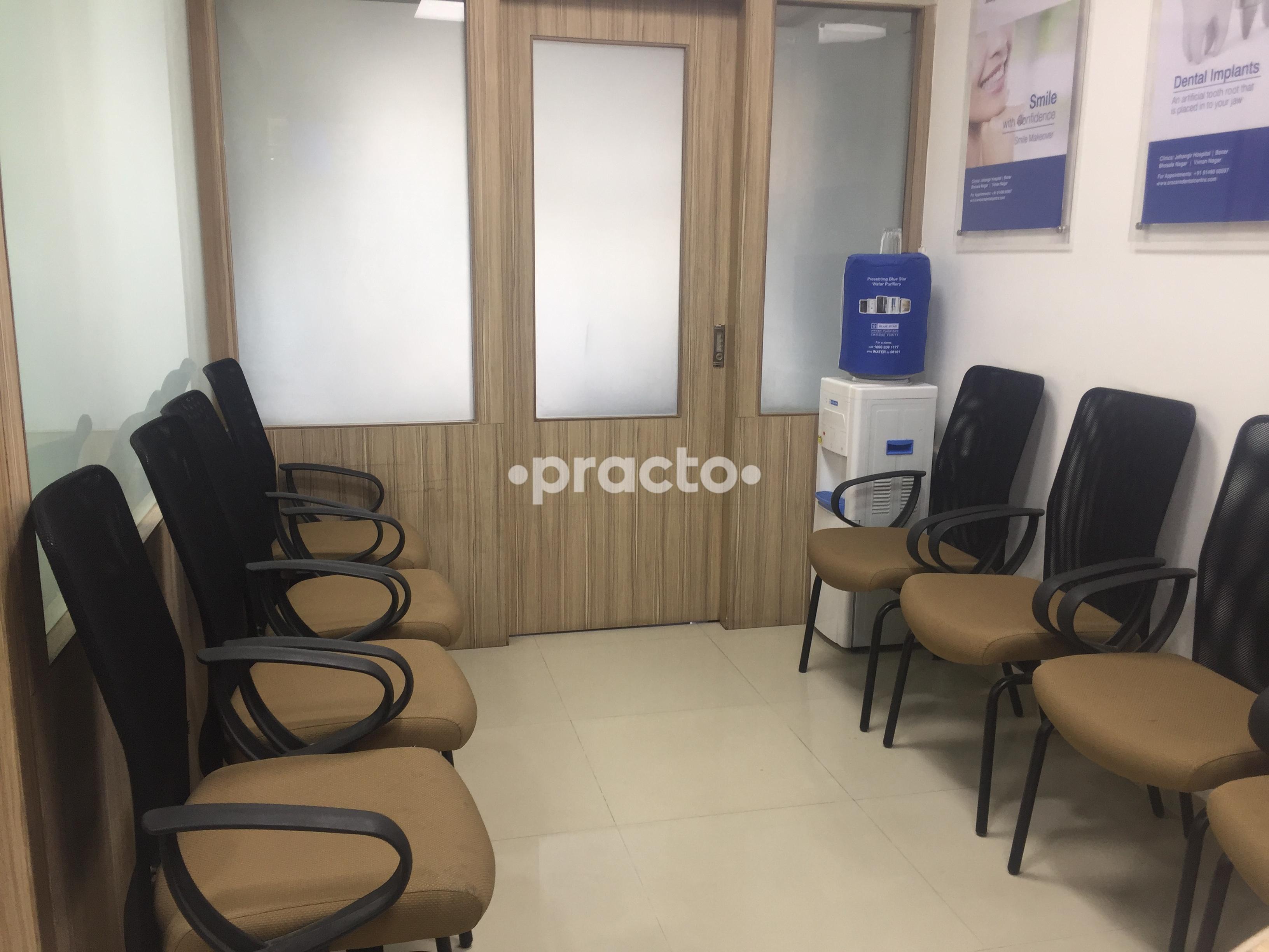 Waiting Area at Jehangir Oracare Dental Centre Baner Pune