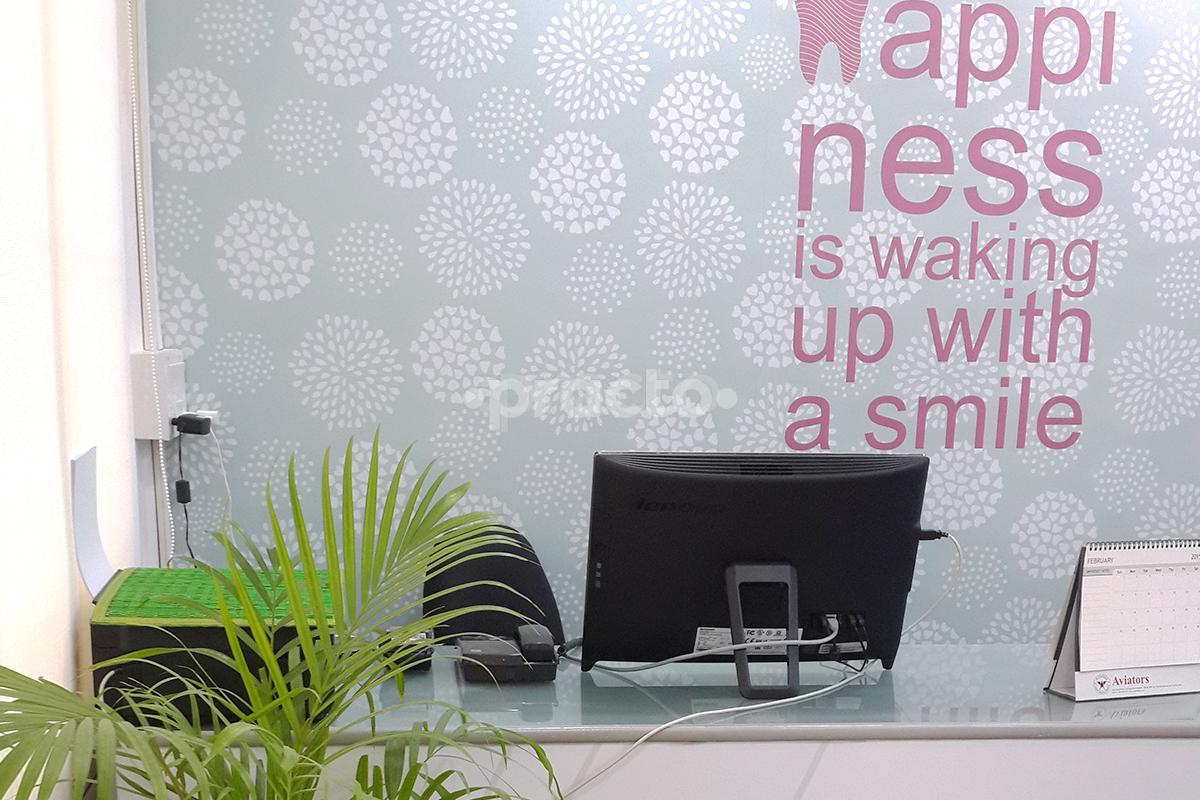 Reception at Danta - Dental Care Shantinagar Bangalore