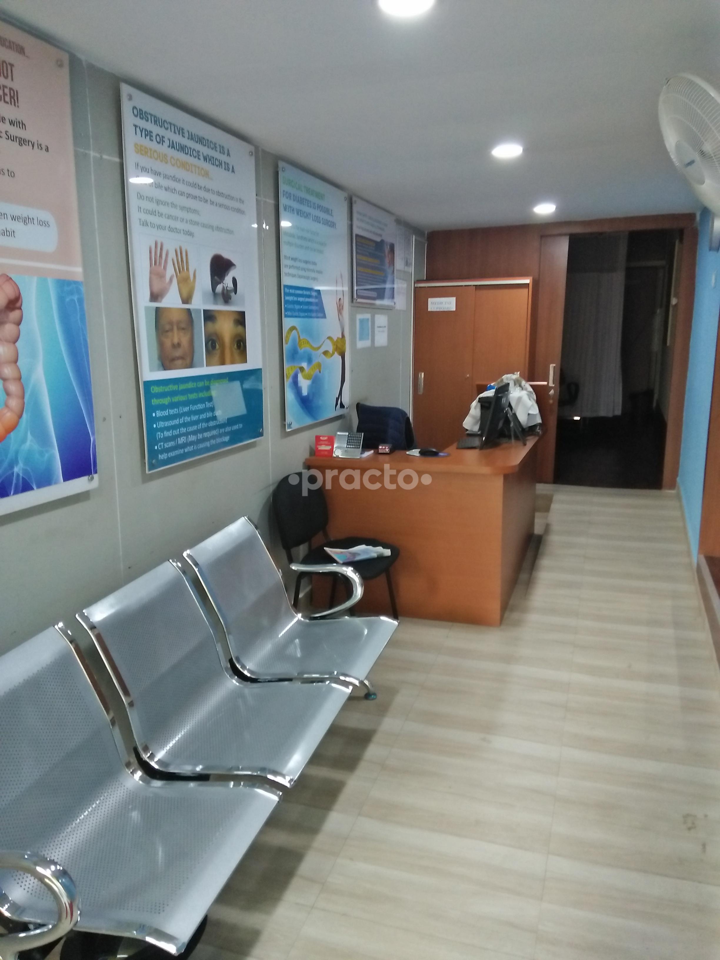 Reception at Surgical Clinic Banashankari 3rd Stage Bangalore