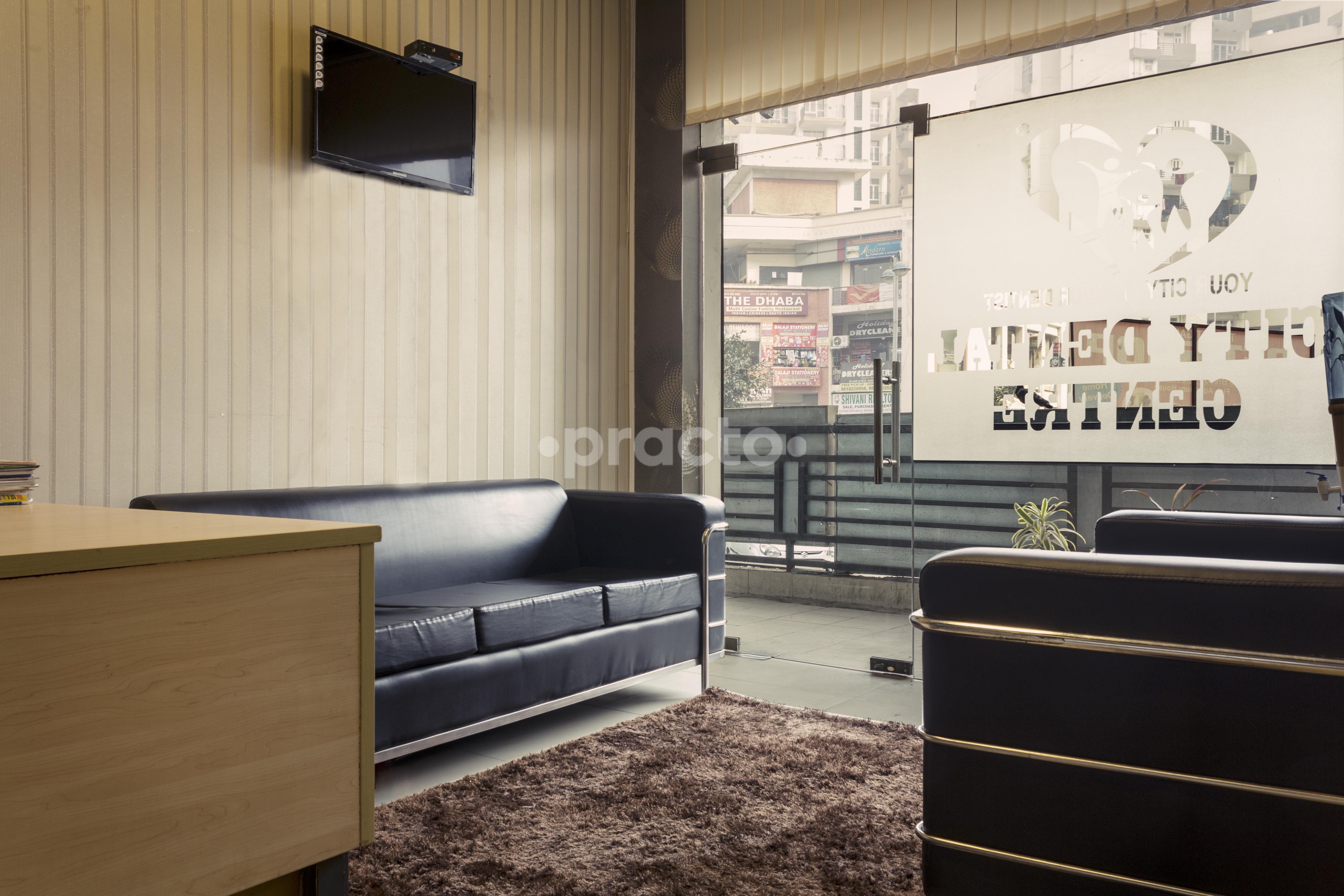 Entrance at City Dental Centre Crossings Republik Ghaziabad