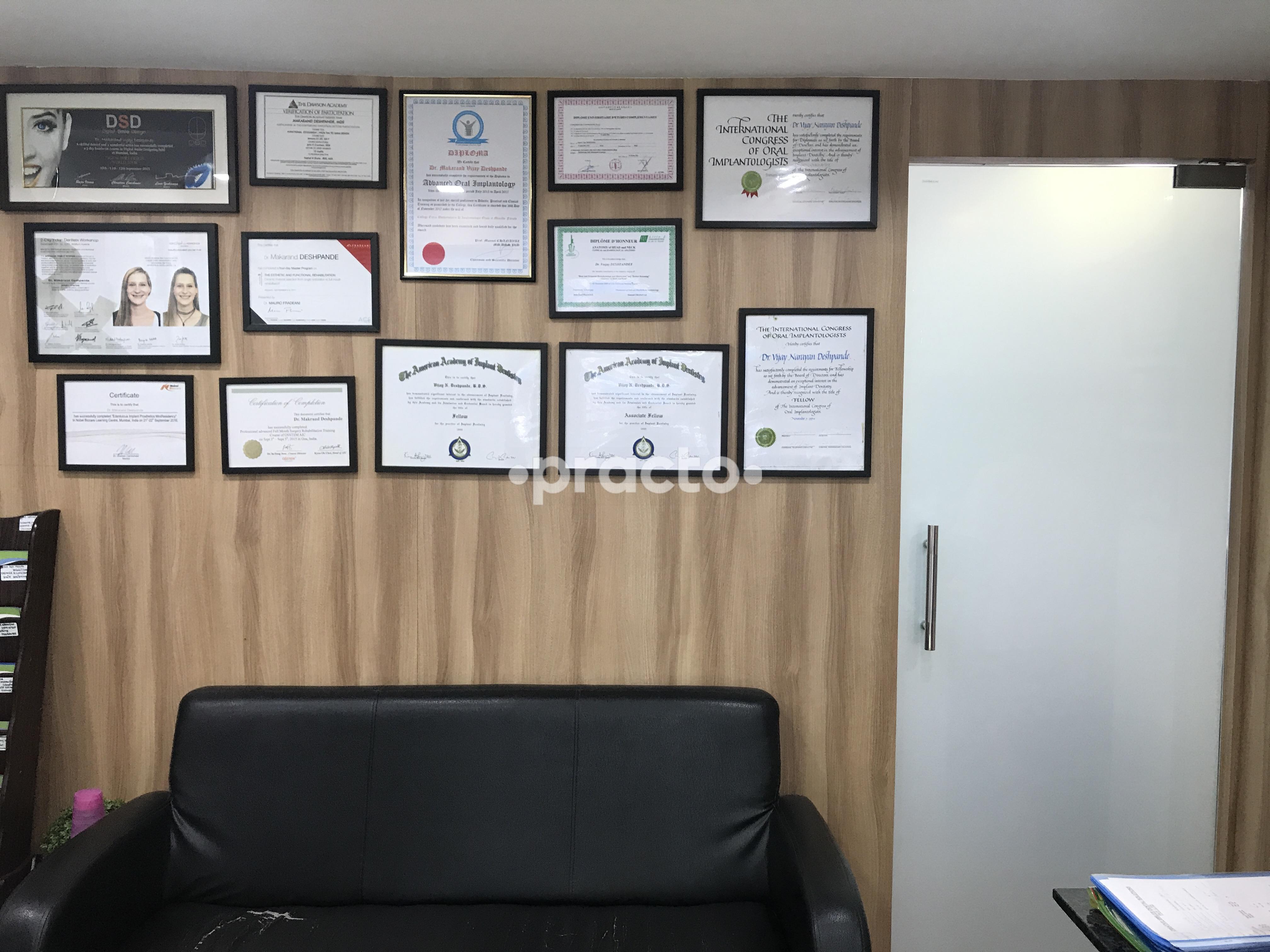 Reception at Shree Shivanand Saraswati Dental HealthCare Centre Thane West Thane