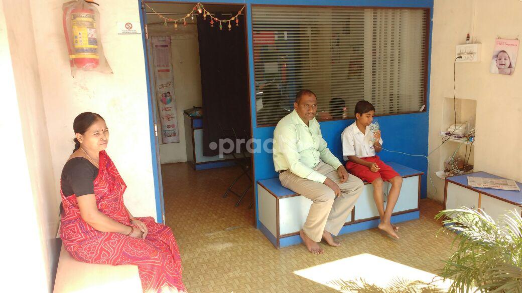 Waiting Area at Sanjeevini Clinic Wadgaon Sheri Pune