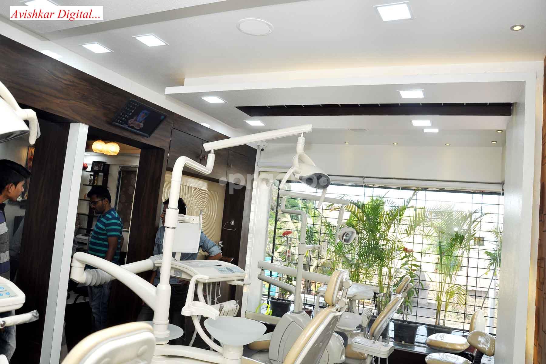 Entrance at Dr.shreenivas multispeciality dental clinic Sasanenagar Pune