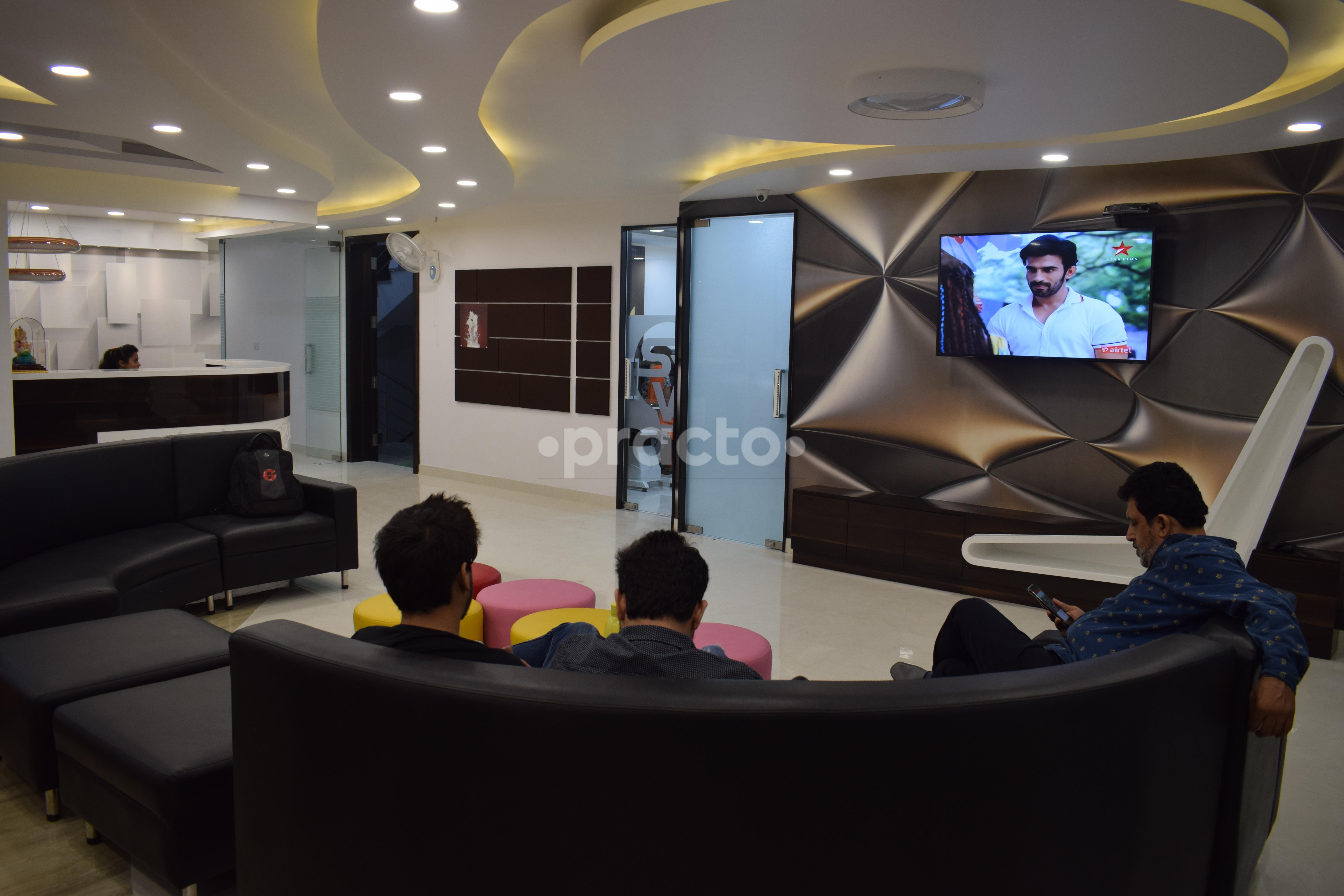 Waiting Area at SRV Gynae & ENT Clinic Paschim Vihar Delhi