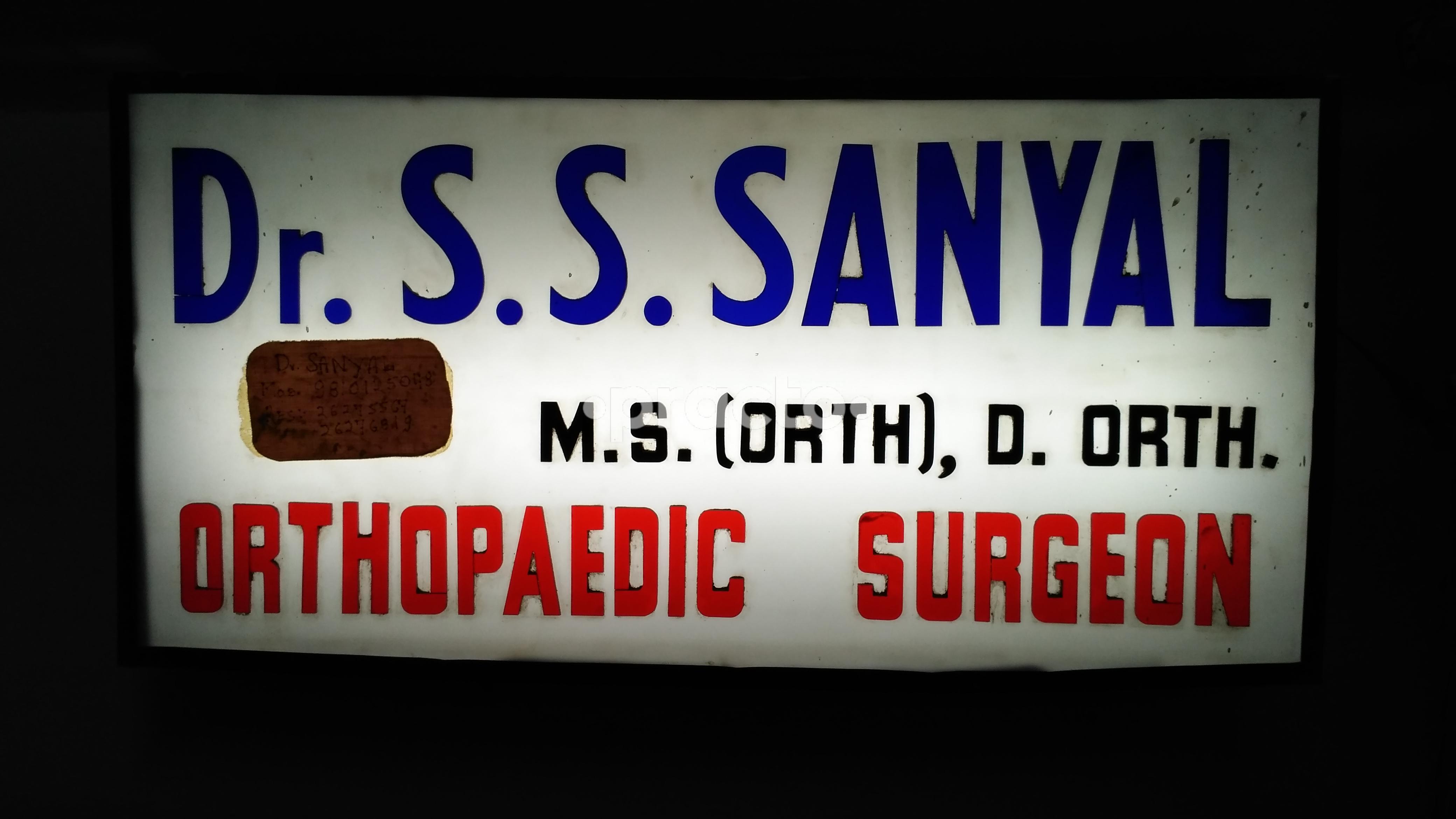 OPD/Ward at Dr. Sanyal Orthopaedic Clinic CR Park Delhi