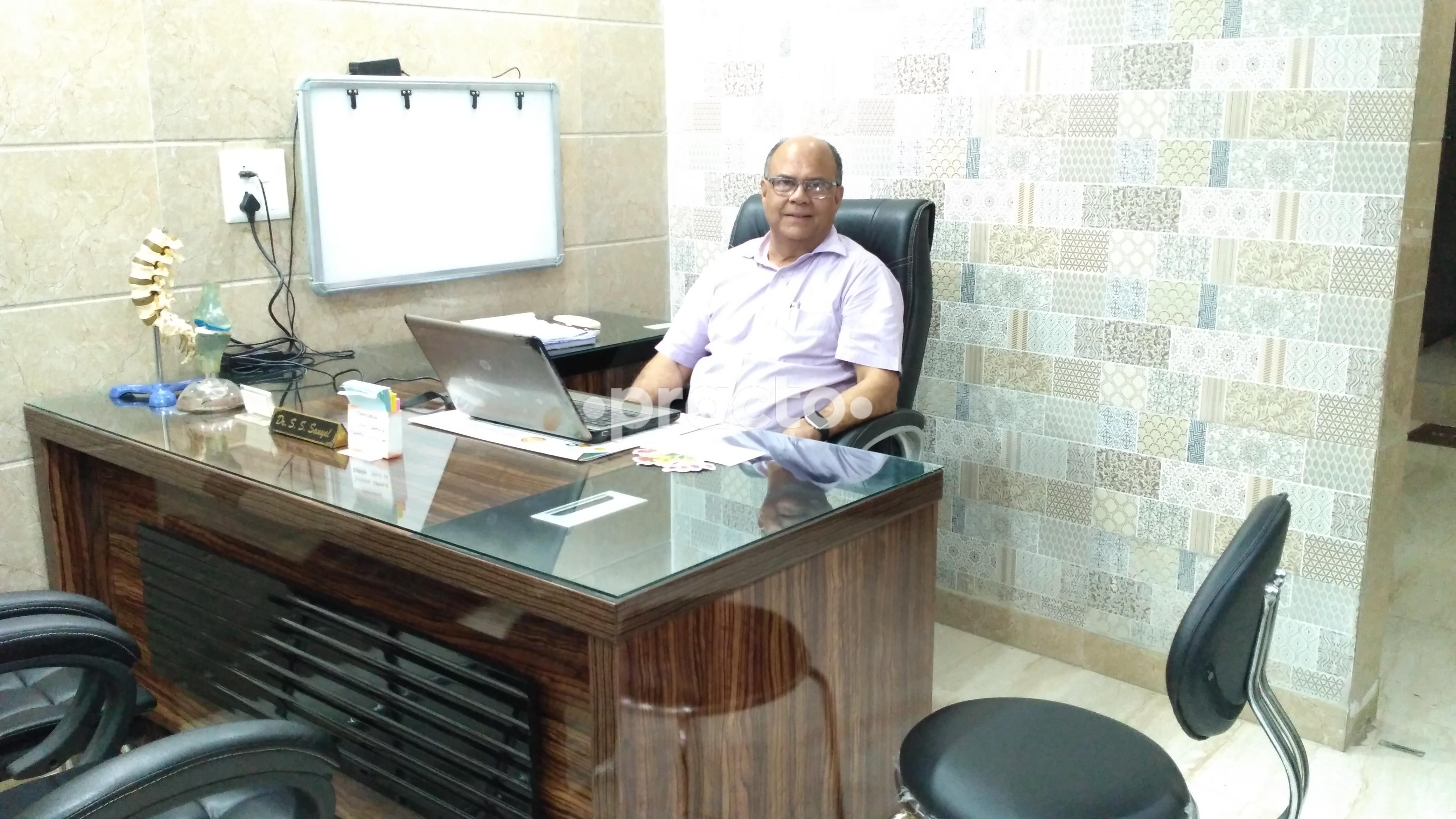 OPD/Ward at Dr. Sanyal Orthopaedic Clinic CR Park Delhi