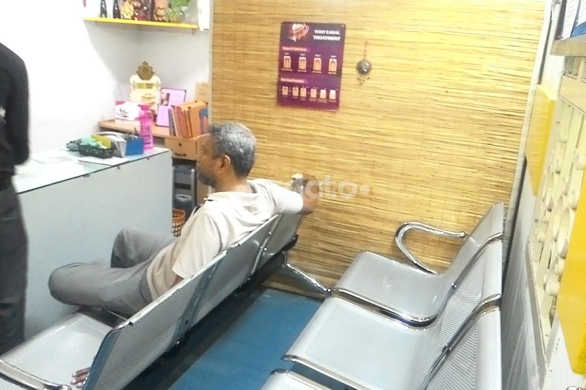 Waiting Area at Madras Dental Clinic Anna Nagar Chennai
