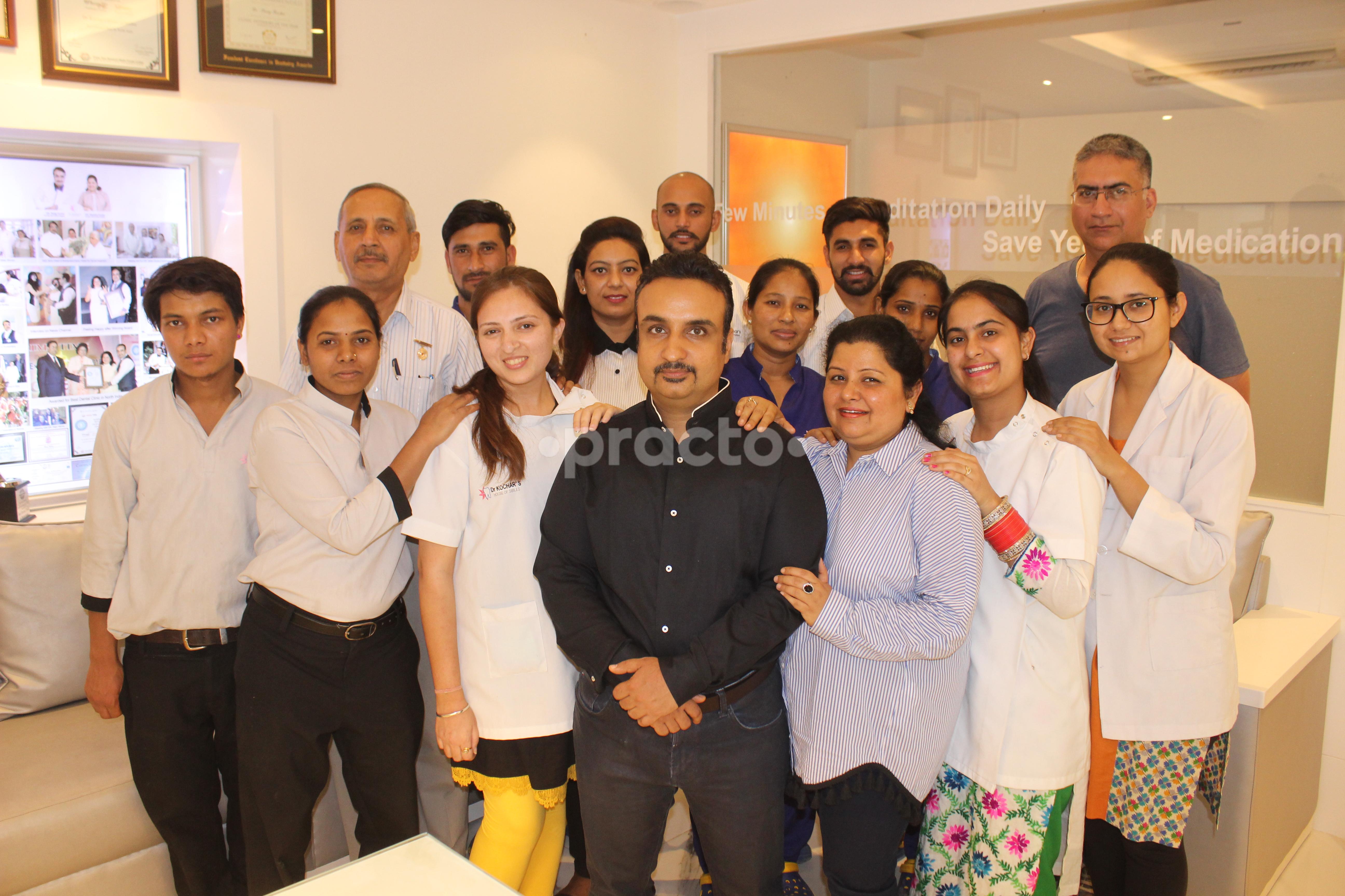 Waiting Area at Dr Kochar’s House of Smiles Sector 21 Chandigarh