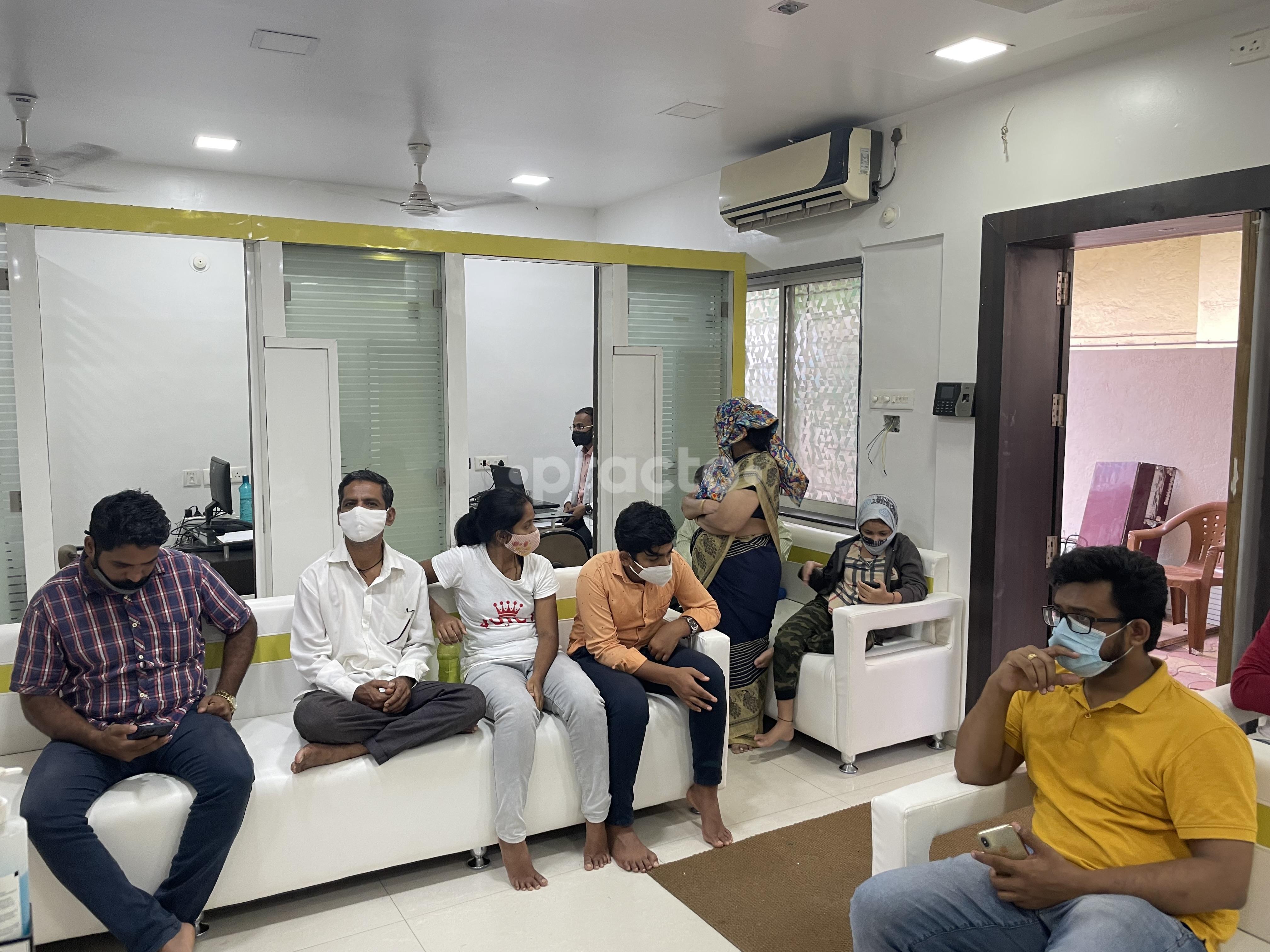 Waiting Area at Dr. Tathed's Homeopathy Pimpri-Chinchwad Pune